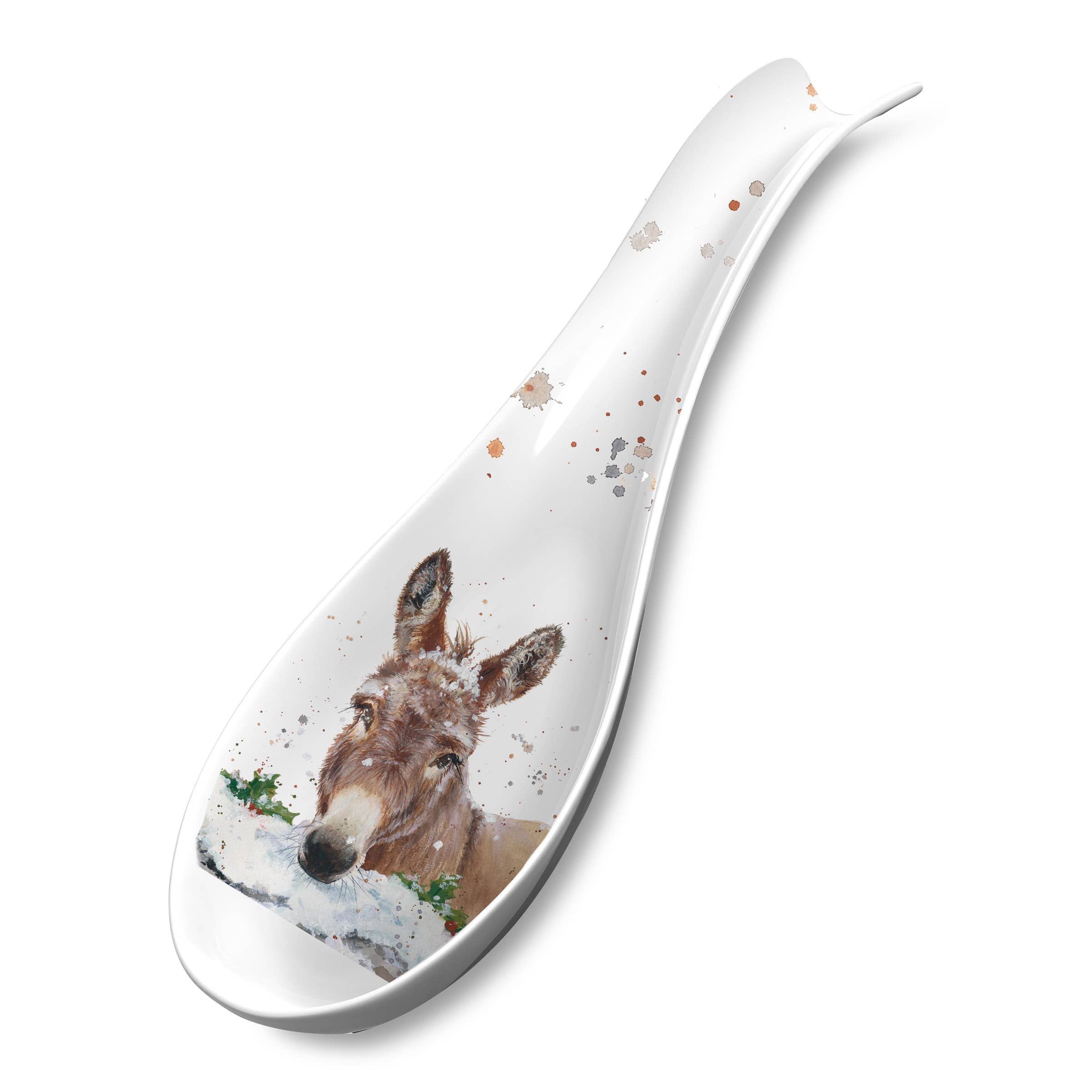 DONKEY SPOON REST-Watercolor Artist Designed、mySite、g9winljtr