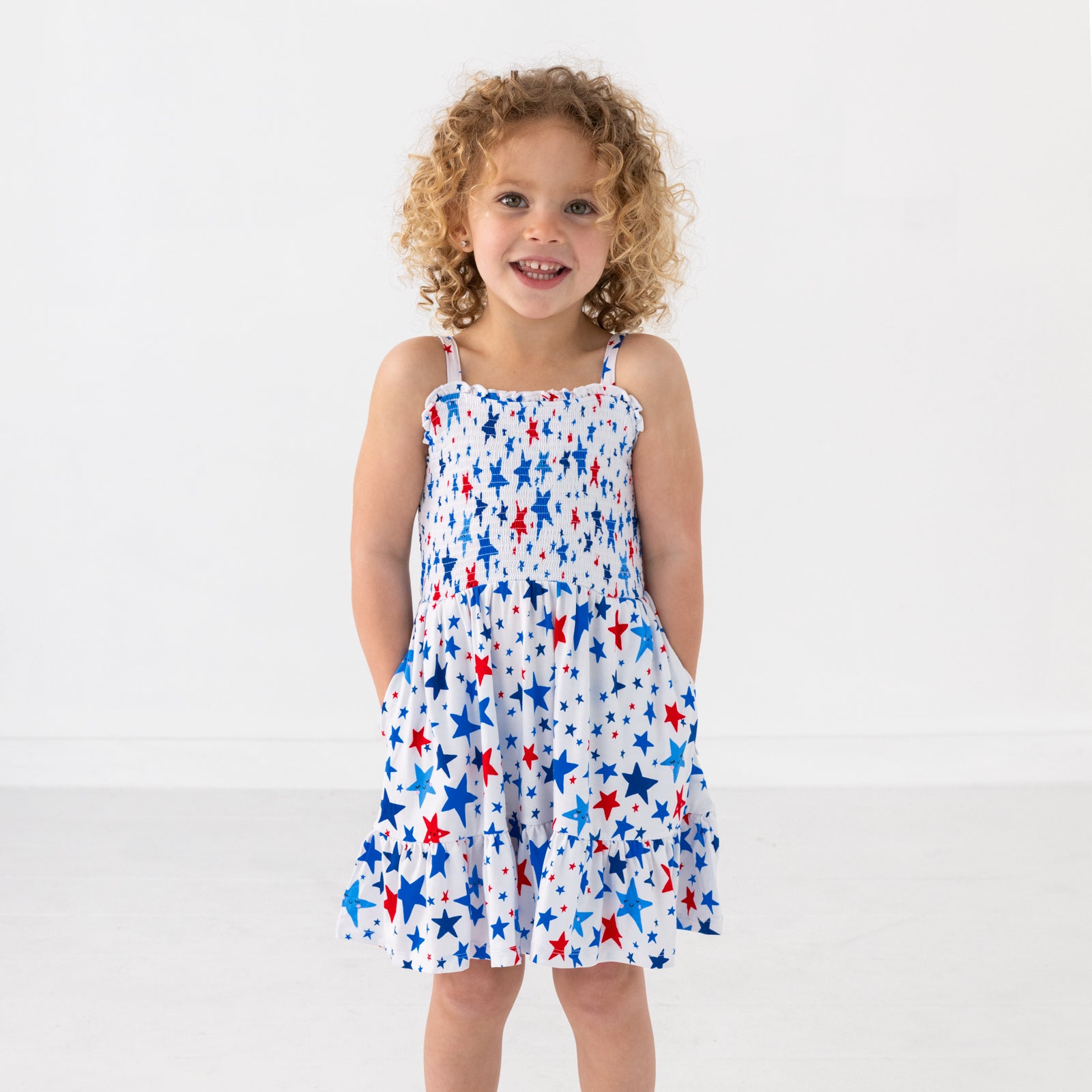 Bright Stars Smocked Dress、mySite、g9winljtr