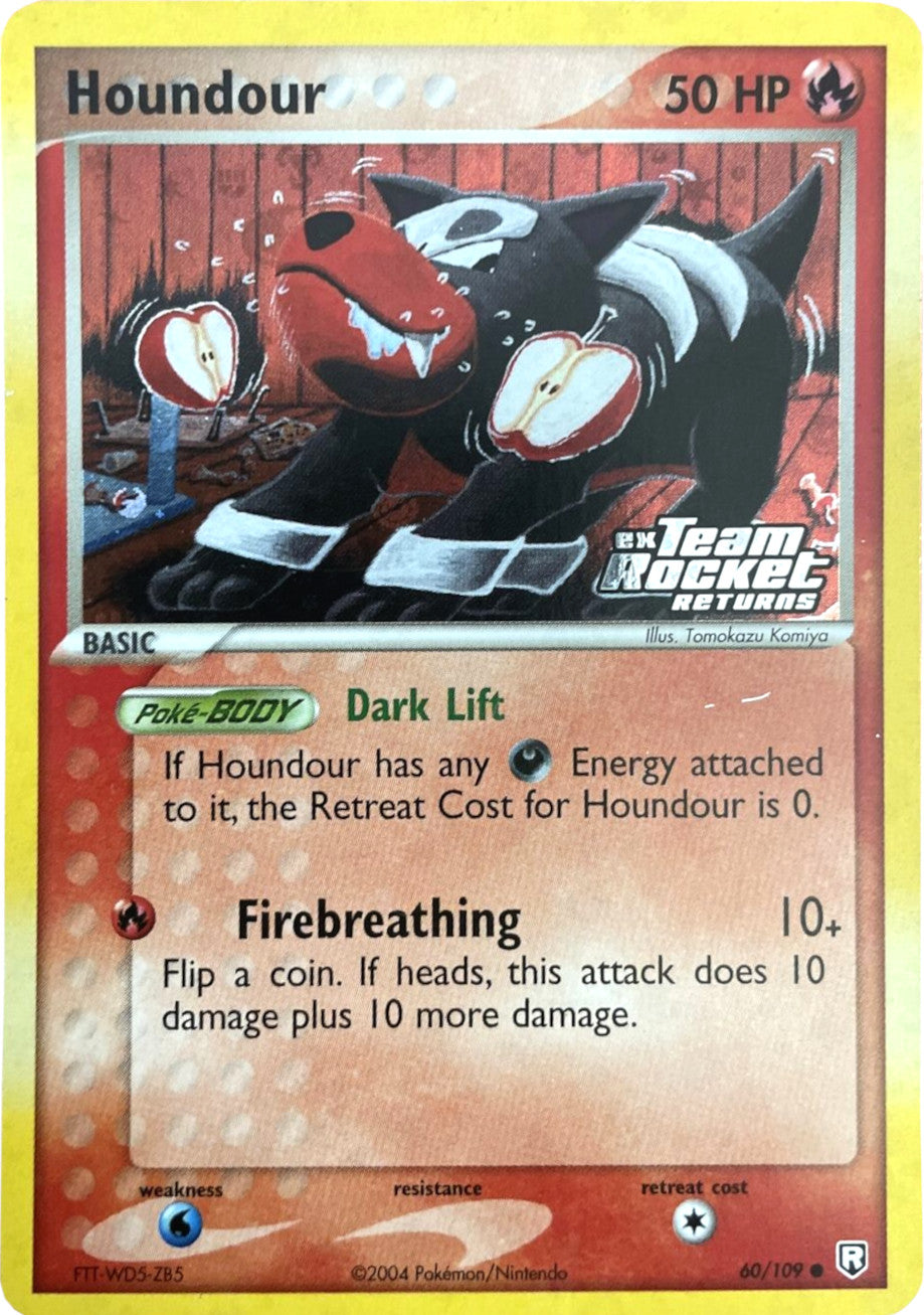 Houndour (60/109) (Stamped) EX: Team Rocket Returns、mySite、waistdrama