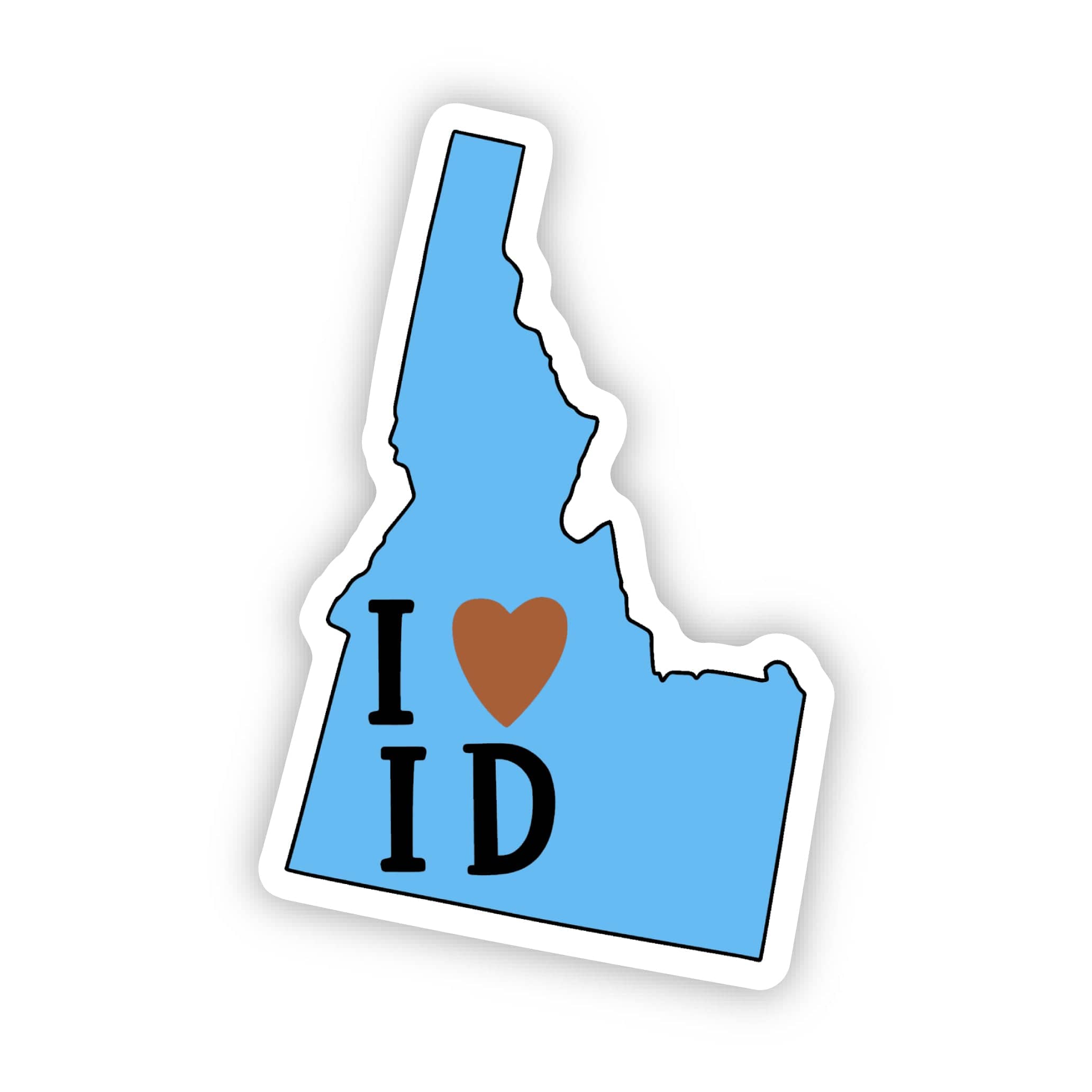  I Love Idaho Sticker、mySite、elrpsem3k
