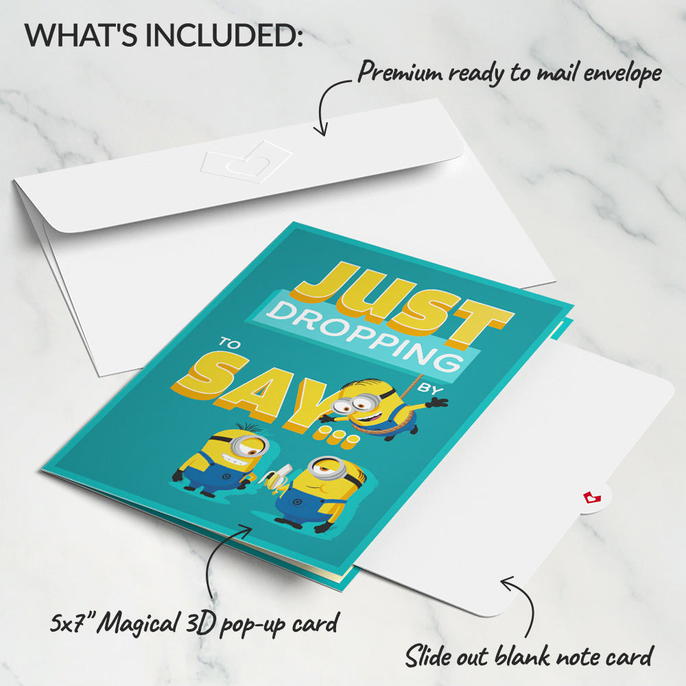 Minions Happy Fart-er's Day Pop-Up Card、mySite、solidvoid