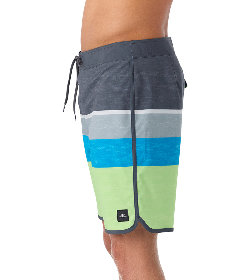 O'Neill Men's 19 Lennox Scallop Board Shorts、mySite、noshort