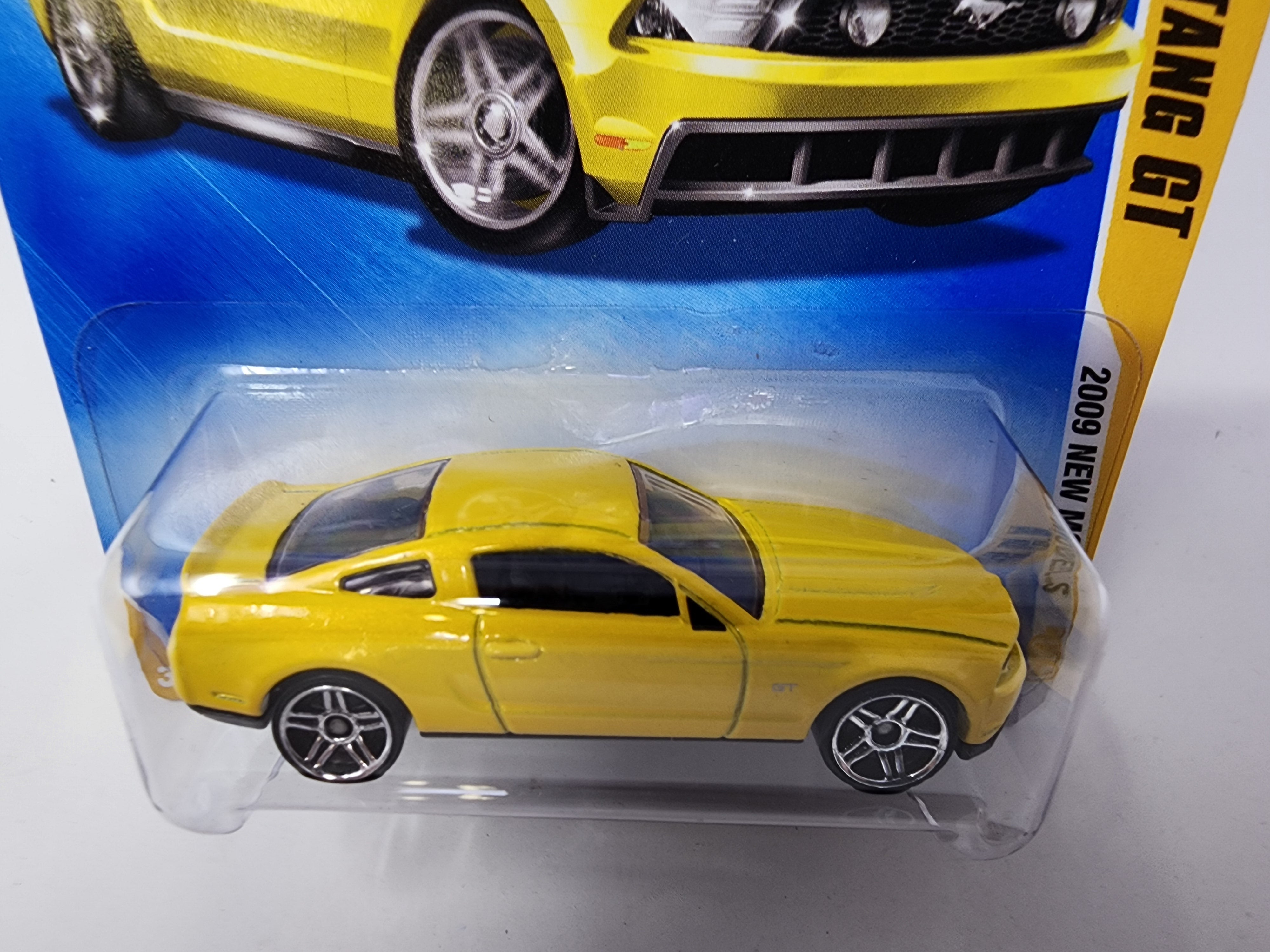 2010 Ford Mustang GT #41 * Yellow * Hot Wheels 2009 * New Models、mySite、hgirdovlk