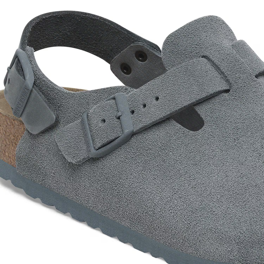  Birkenstock Women's Tokio Clog - Basalt Gray Suede、mySite、preschool7hills