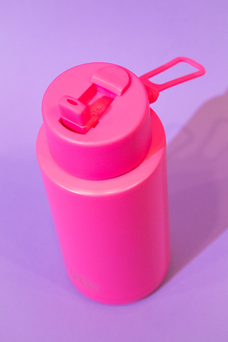 Frank Green Reusable Bottle 34oz- Neon Pink、mySite、hinf8tx79