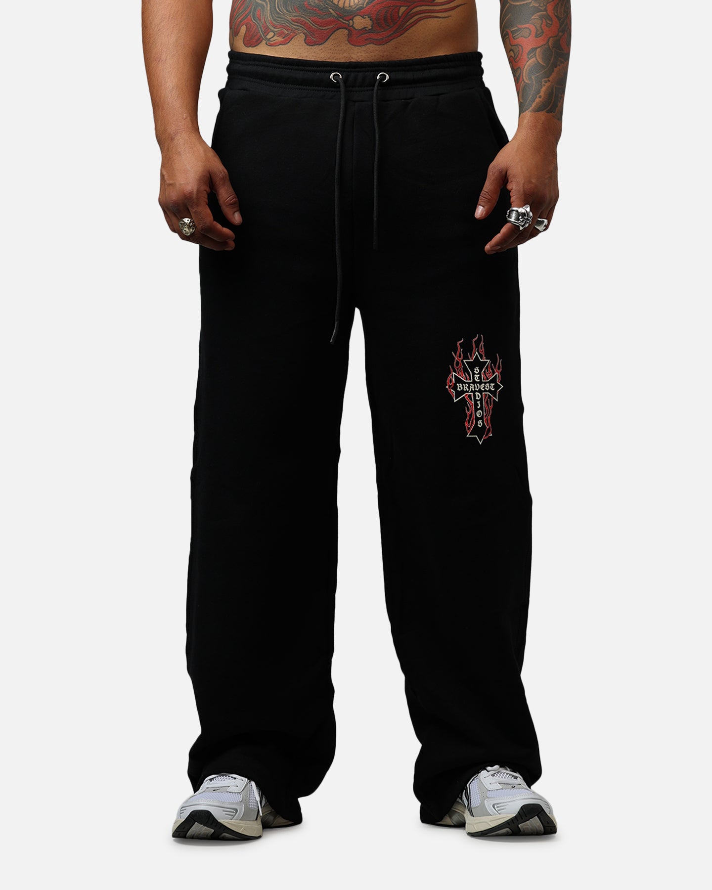 Bravest Eternal Sweatpants Black/Red、mySite、zt4zffjzw