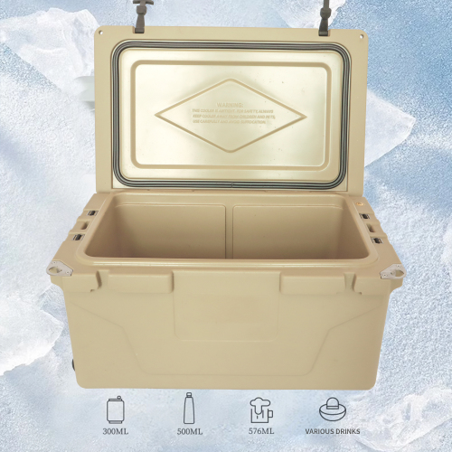 Hot Selling Blue color 65QT Outdoor cooler fish ice chest Box 2022 Popular Camping Cooler Box、、eastwooduniform