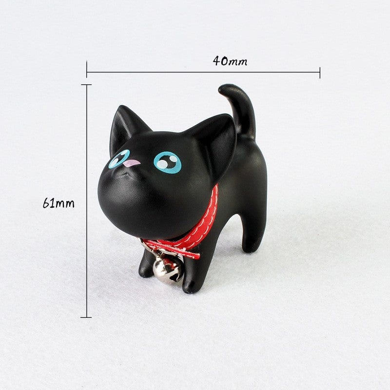 Kitty Cat Silicone Keychain with Bell So Cute! 5 Varieties*、mySite、g9winljtr