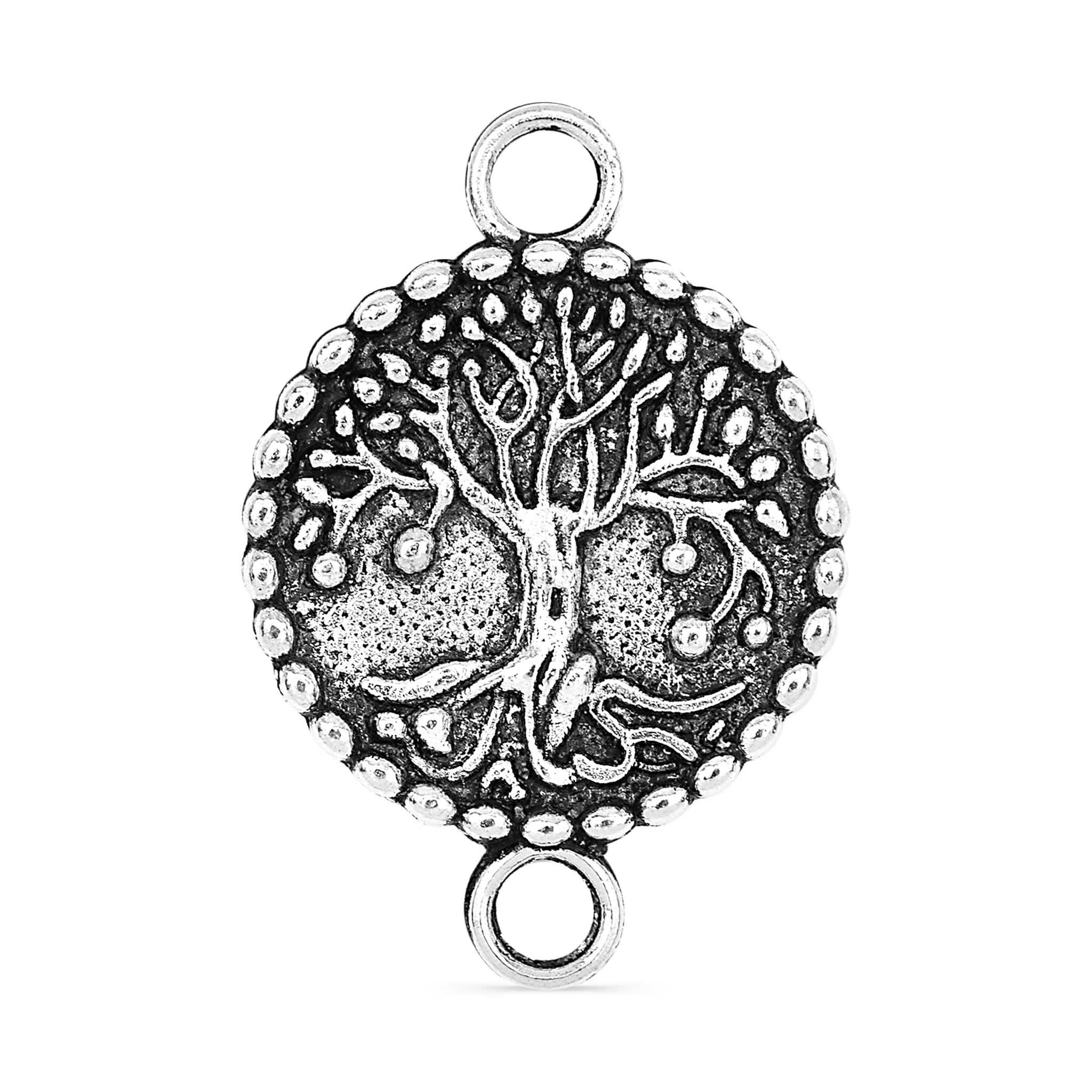 Round Tree of Life Charm / PDJ5028、mySite、dreamappss