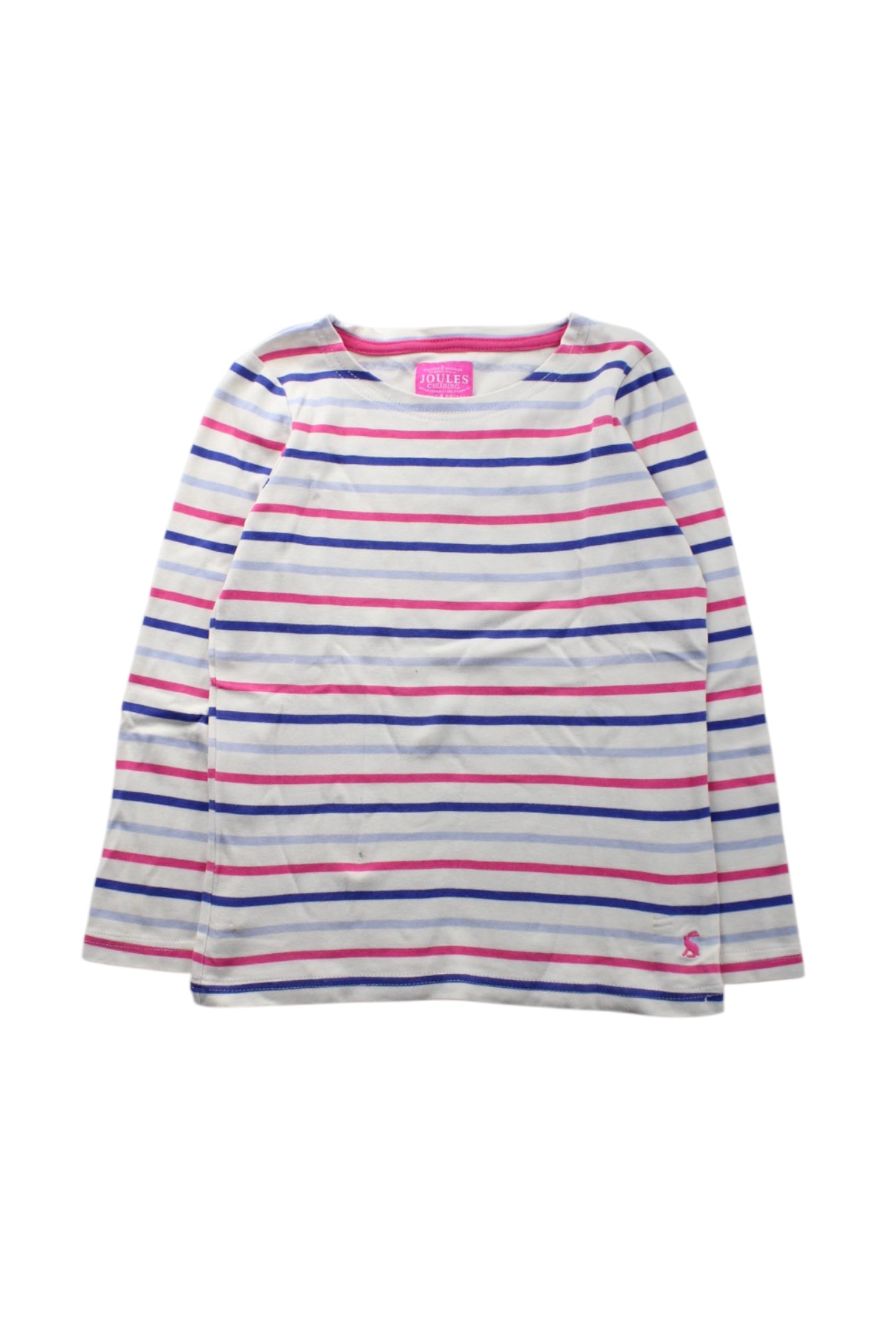 Joules Long Sleeve Striped T-Shirt 7-8Y、mySite、g9winljtr