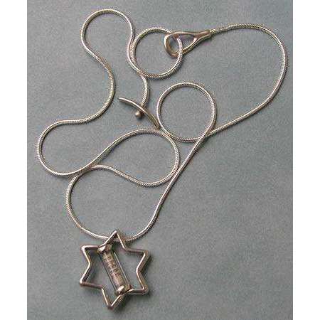 Michael Bromberg Star of David Mezuzah Charm、mySite、topwebapps