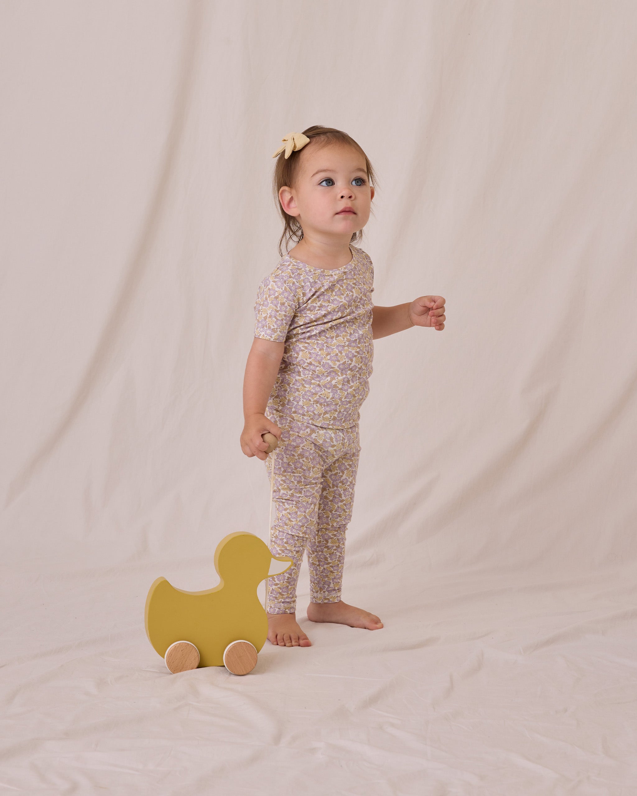  Bamboo Short Sleeve Pajama Set || Purple Floral、mySite、layawaytickets