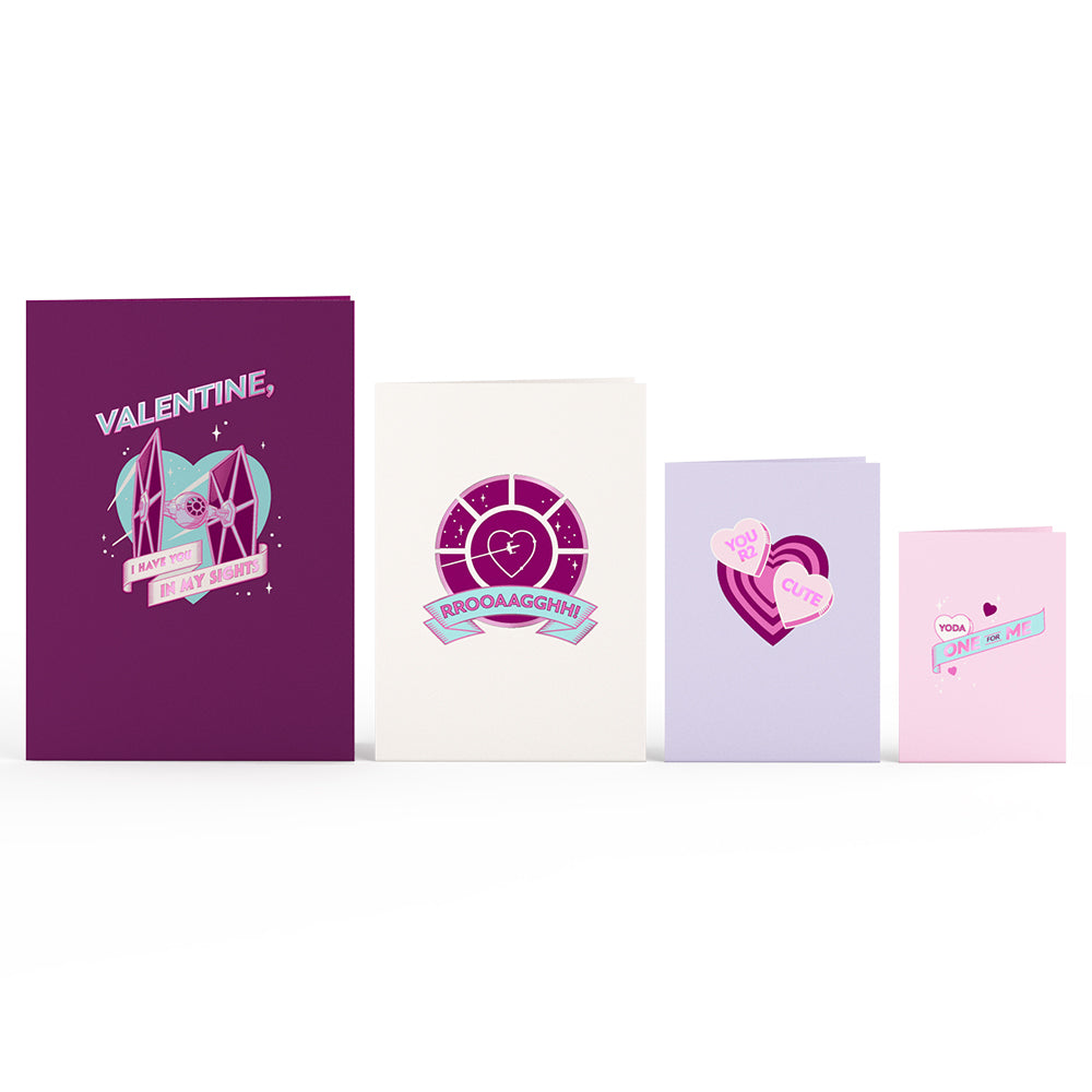 Star Wars™ Valentine's Day 4-in-1 Nesting Card、mySite、solidvoid