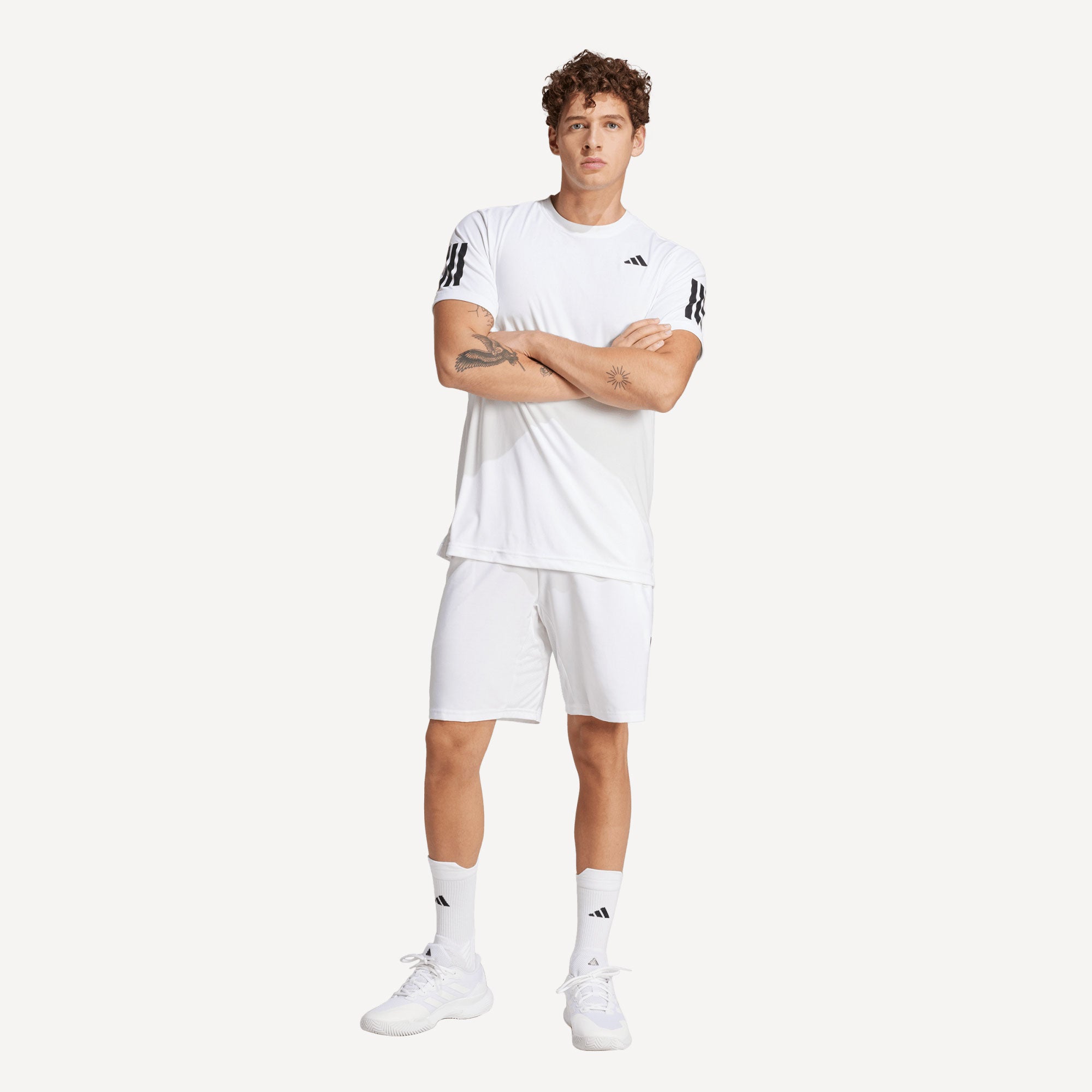 adidas Club Men's 3-Stripes 7-Inch Tennis Shorts