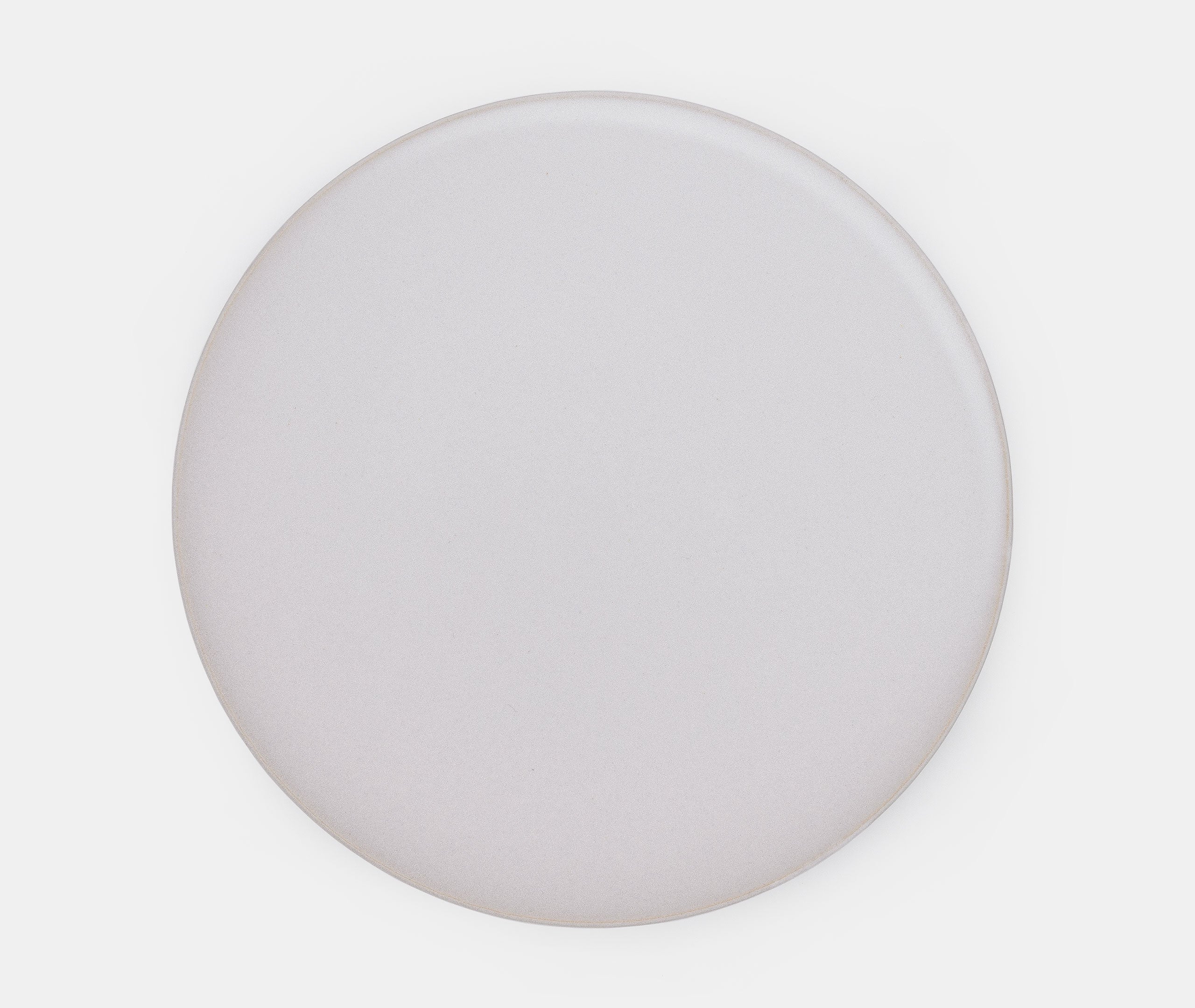 Glazed Stoneware Plate Small - White、mySite、topwebapps