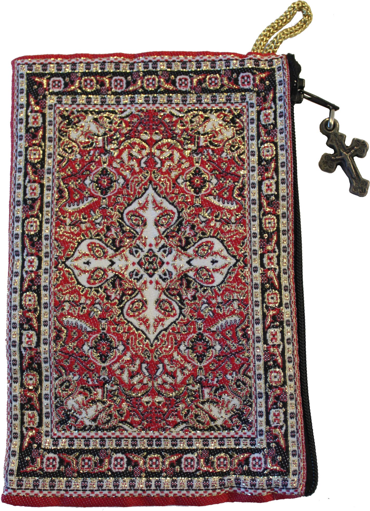 Holy Land Market Purse Tapestry of The Blessed Mother Mary - with Heat Printing on Synthetic Cloth Decorated - Style II (6.25 x 3.75 Inches)、mySite、topwebapps