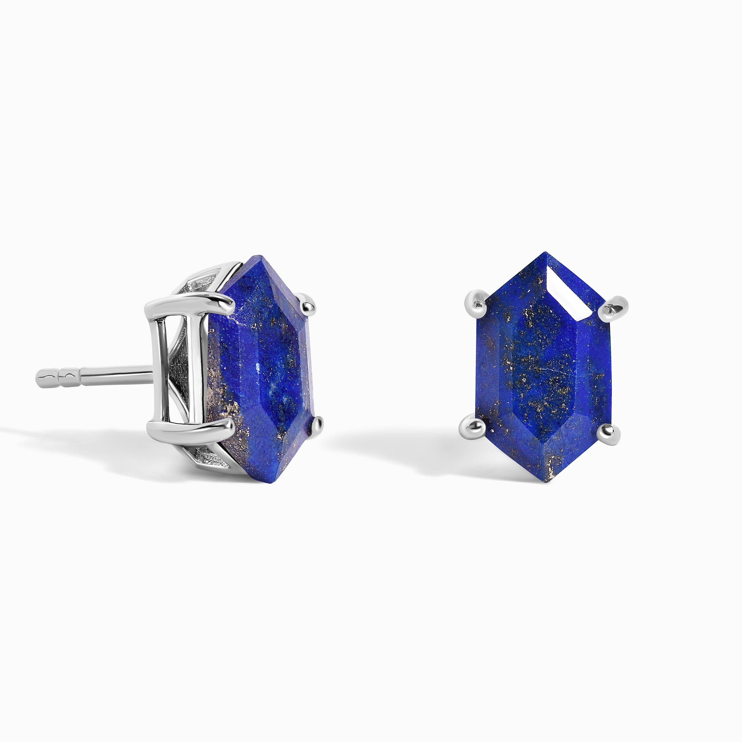 Lapis Lazuli Earrings - Serenity Studs、mySite、hinf8tx79