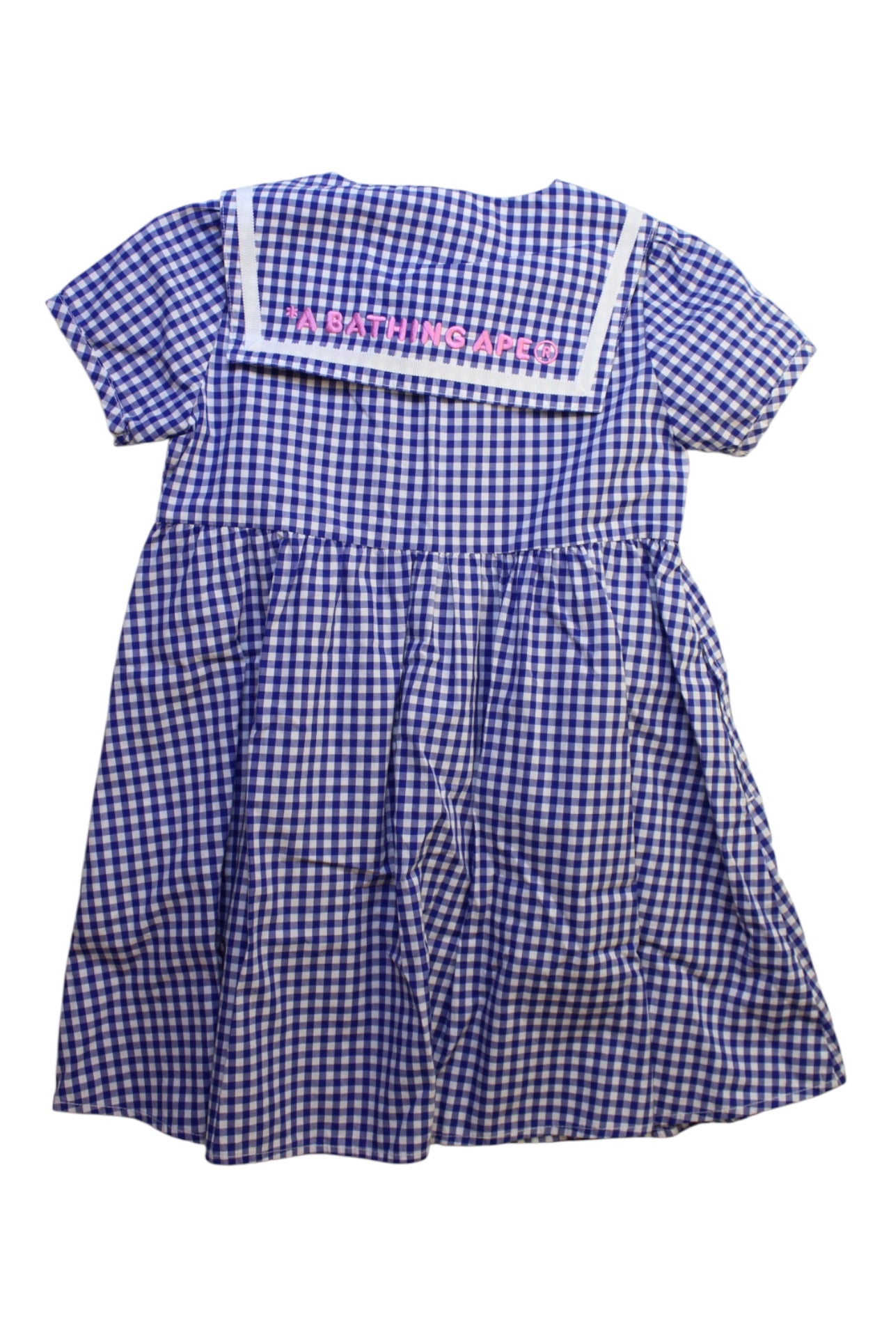 Bape By A Bathing Ape Checkered Short Sleeve Dress 6T、mySite、g9winljtr
