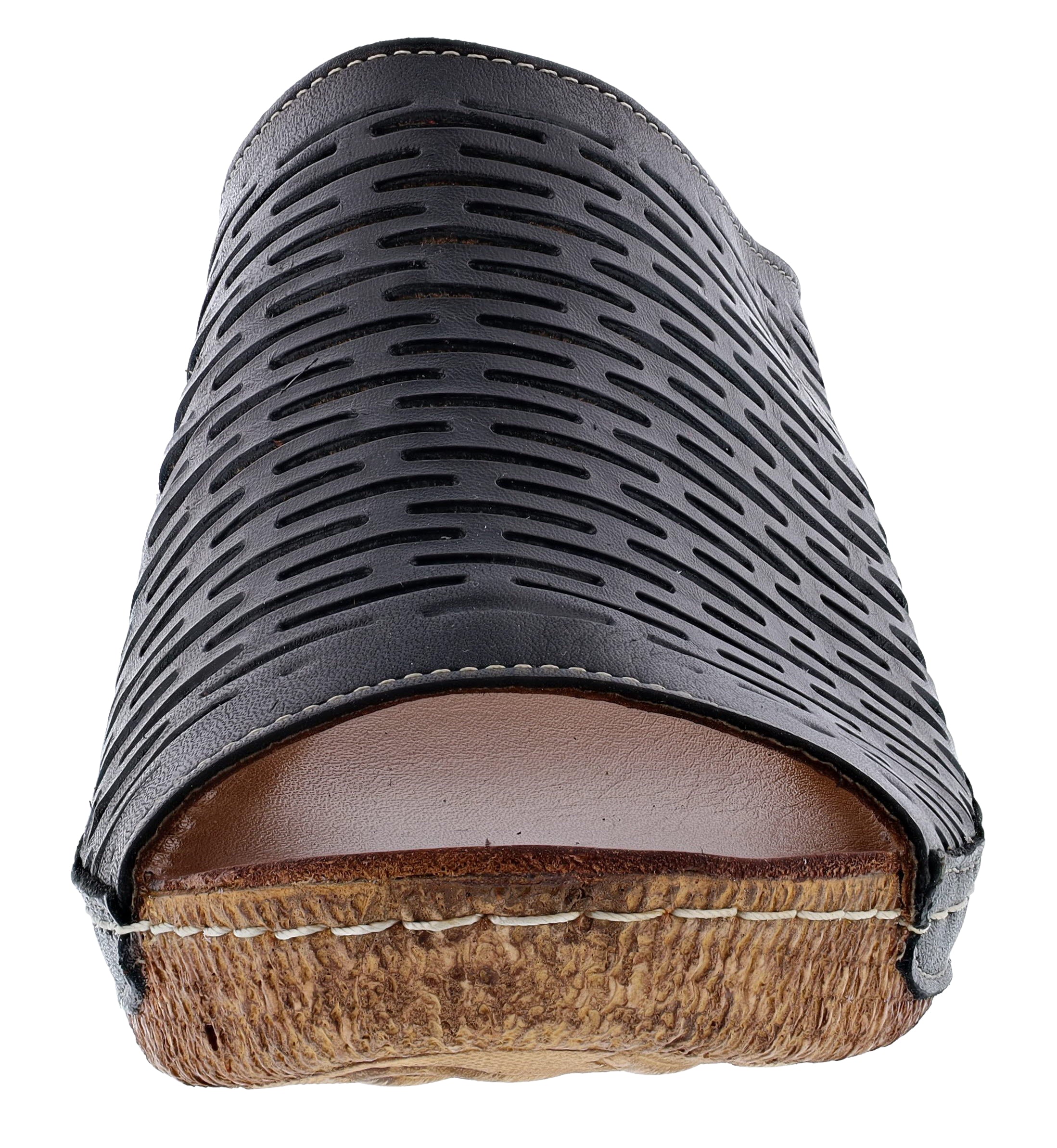 Spring Step Women's Cunacena Slide Wedge Sandal、mySite、dreamappss