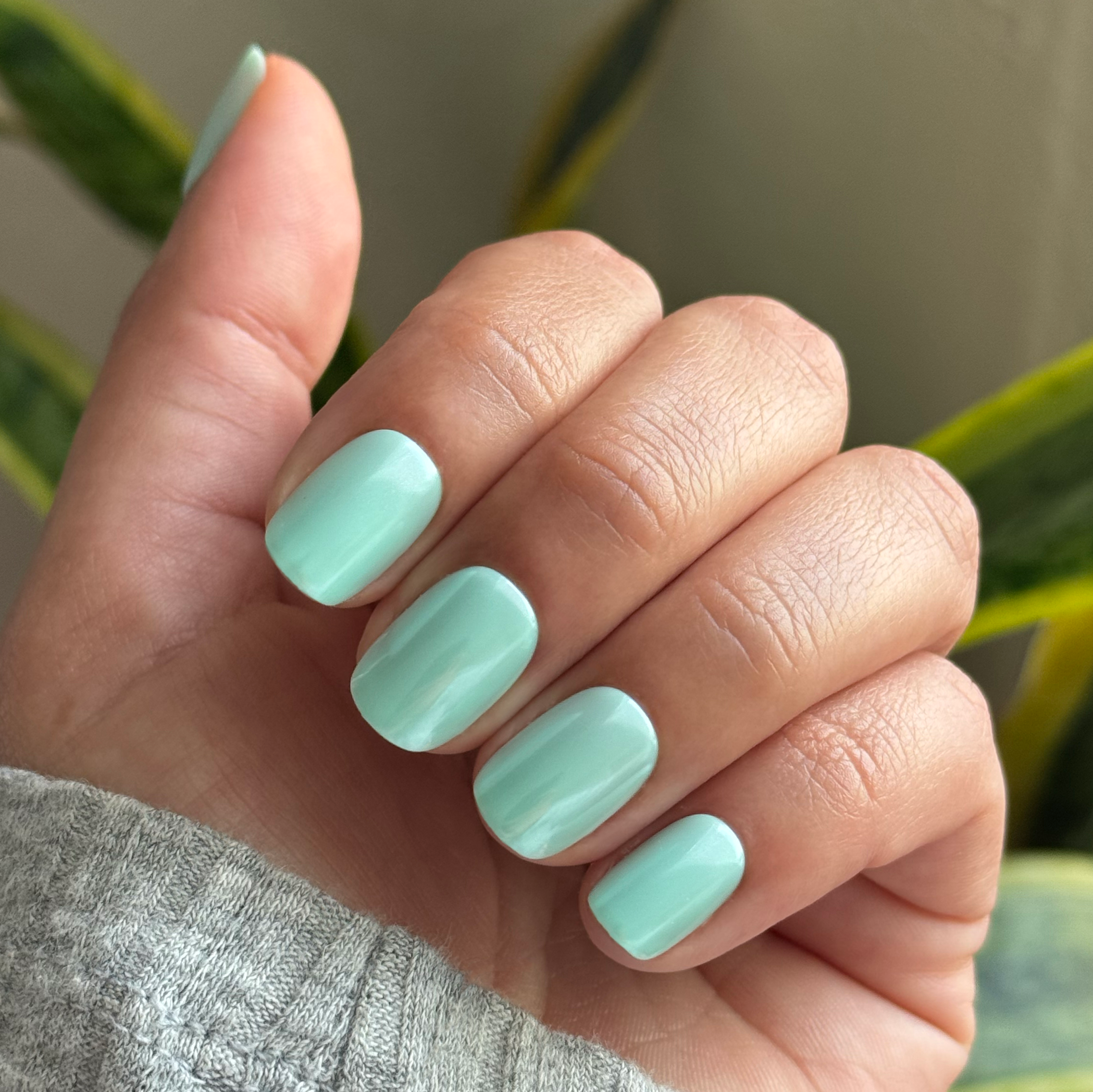 Slam Dunk Chrome - Press-On | Extra Short | Squoval、mySite、solidvoid