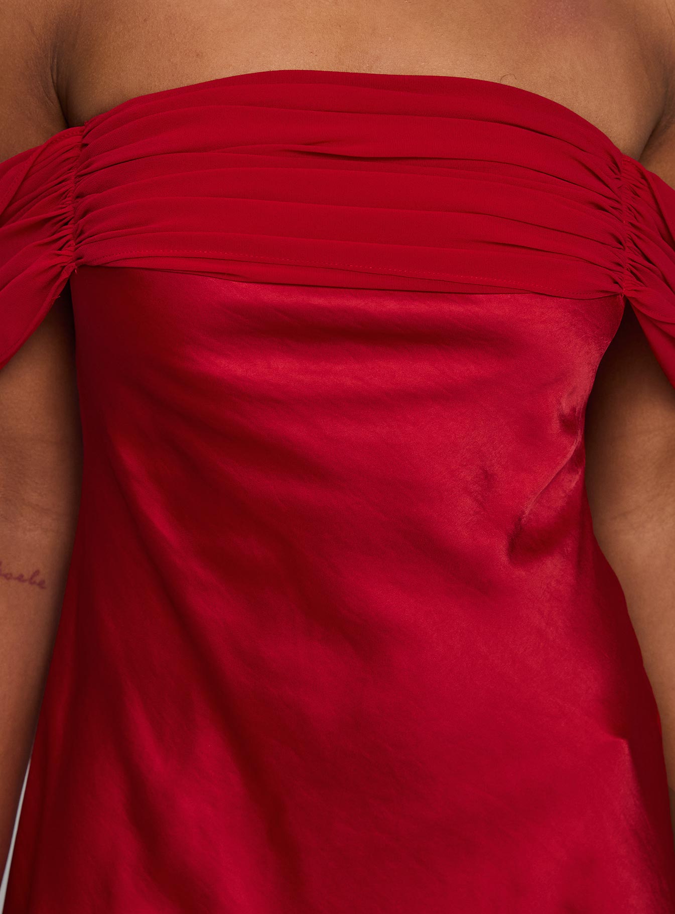 Adoration Mini Dress Red、mySite、solidvoid