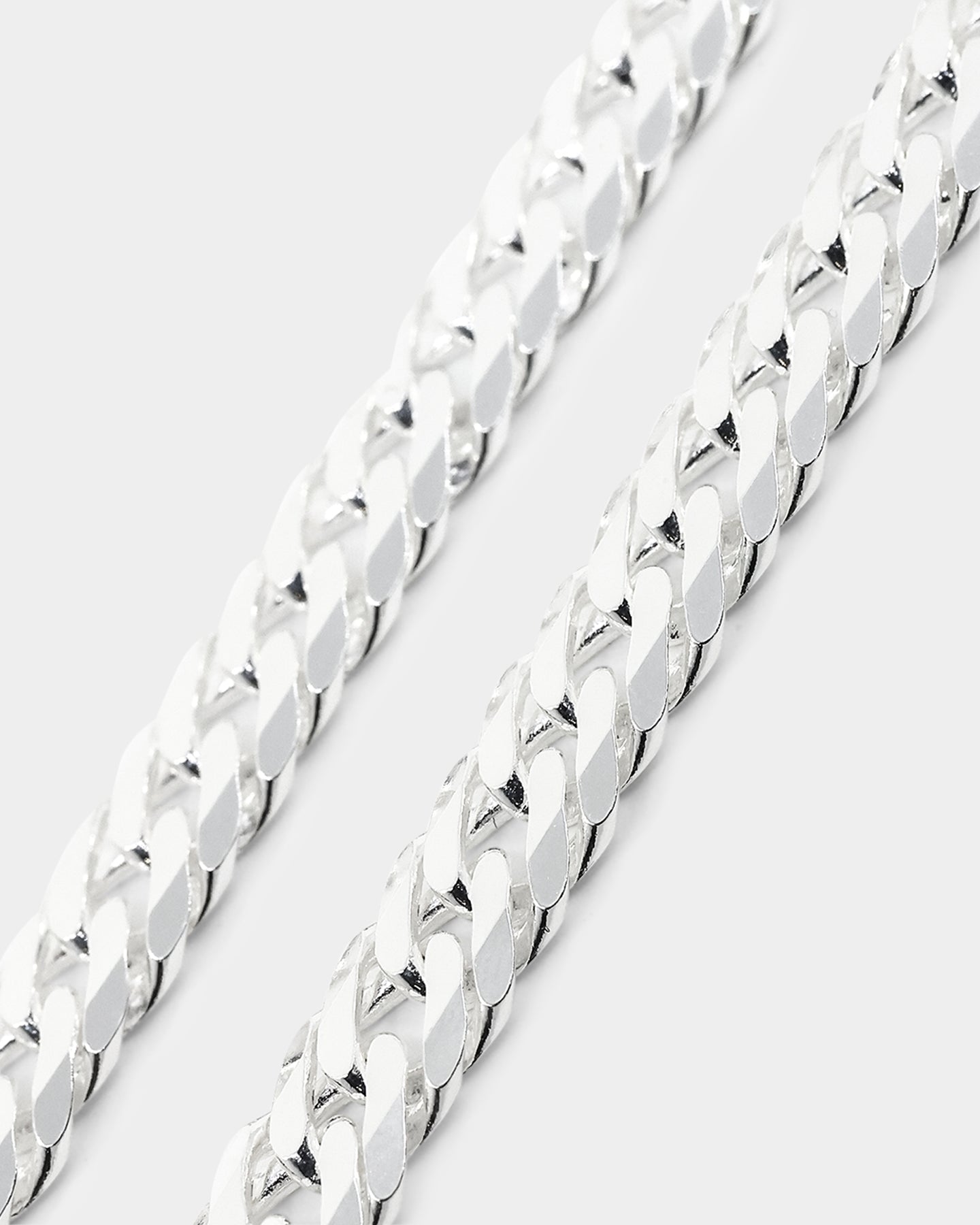 House Of Auric 6.4mm Double Curb Bracelet Sterling Silver、mySite、zt4zffjzw