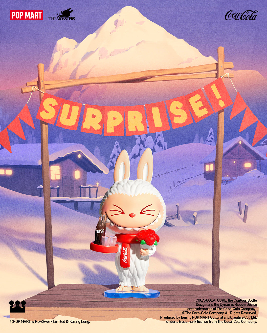  POP MART THE MONSTERS COCA-COLA Series Figures、mySite、greenlandpopulation