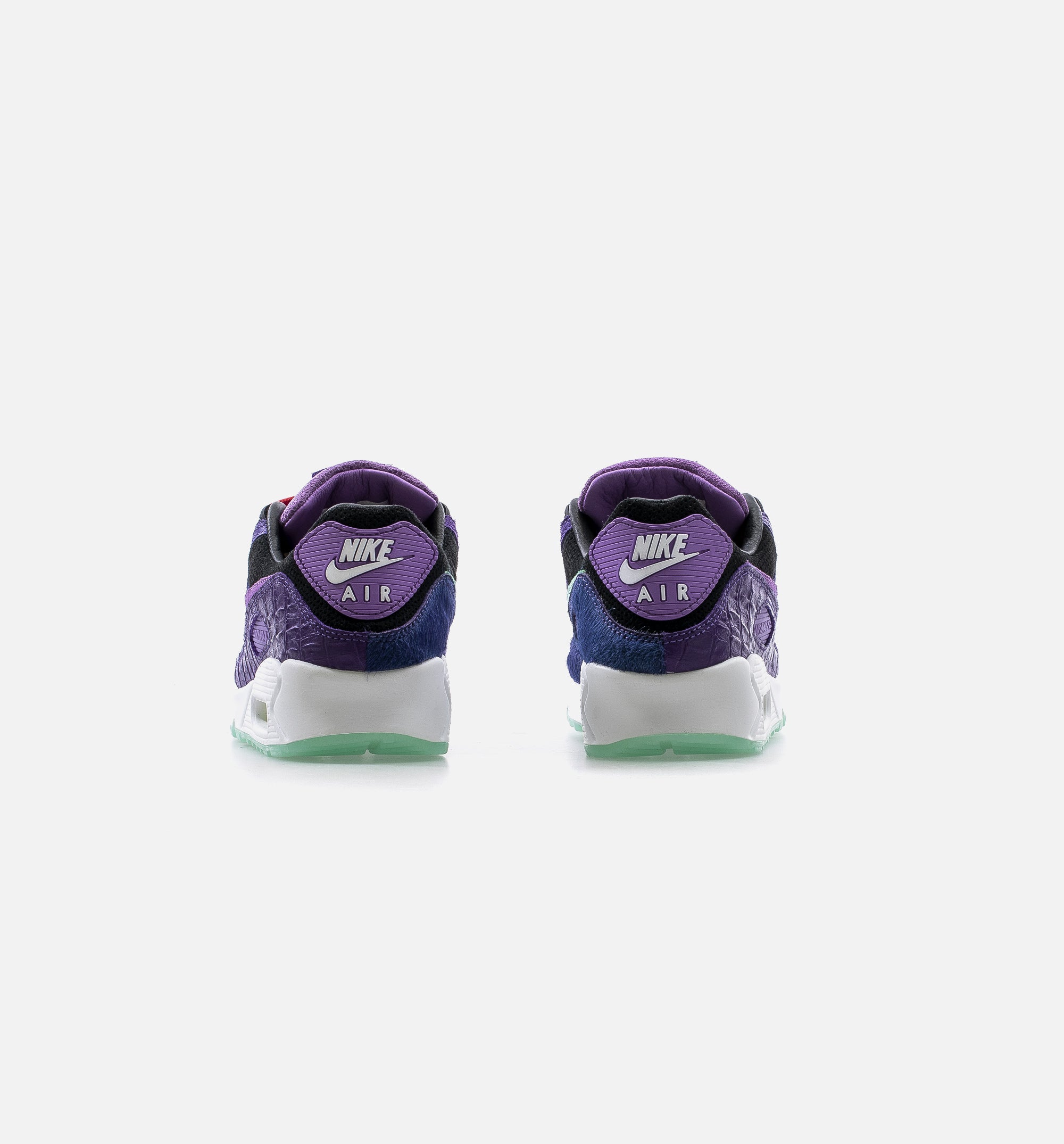 Air Max 90 QS Mashup Mens Running Shoe - Purple/Black/Volt、mySite、dreamappss