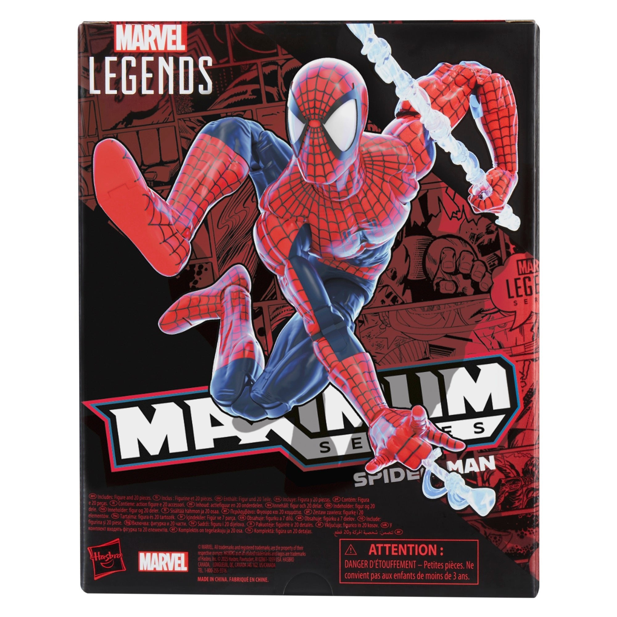 Marvel Legends Maximum Series Deluxe Spider-Man、mySite、hgirdovlk