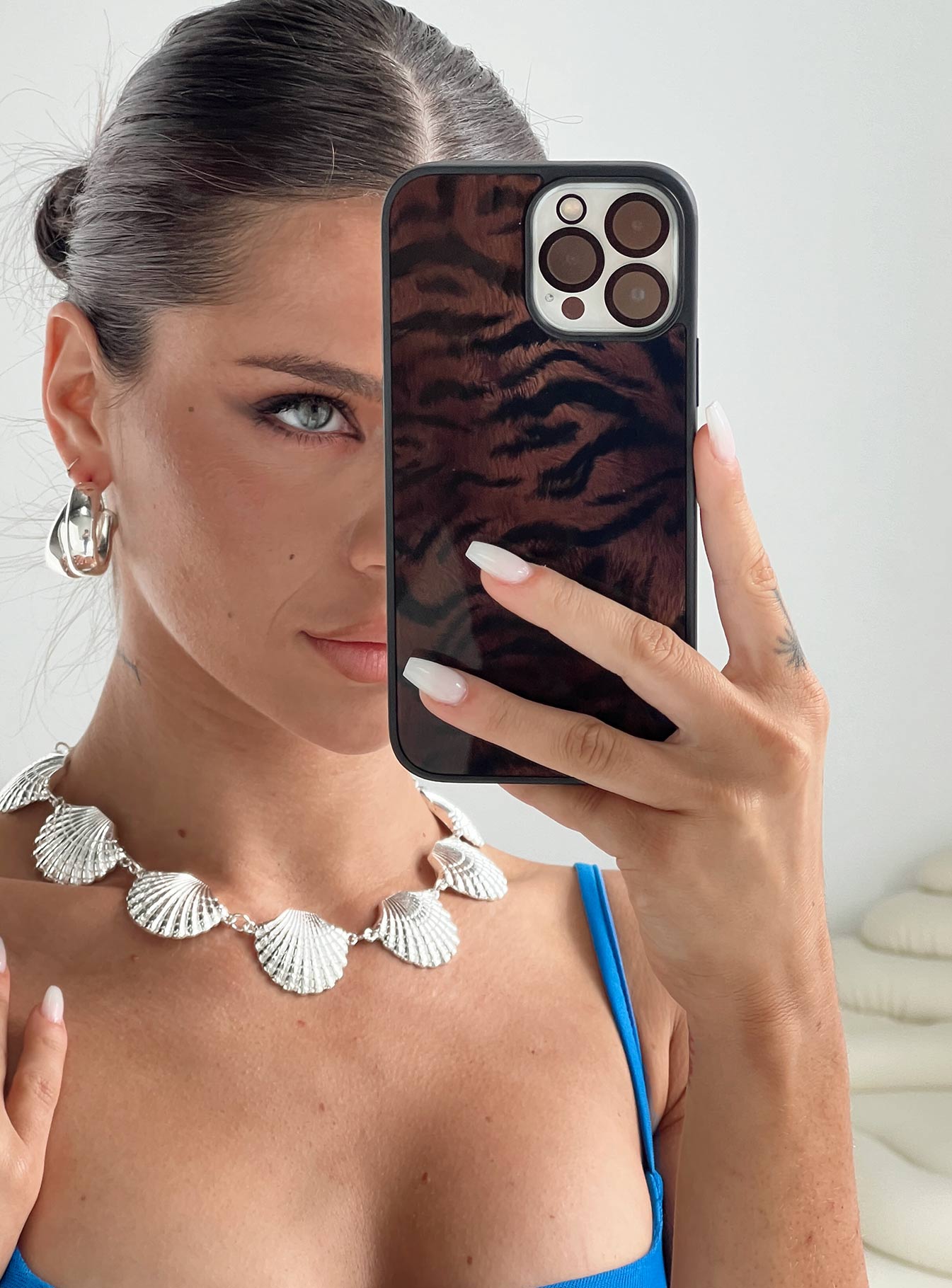 Kersten Iphone Case Tiger Print、mySite、solidvoid