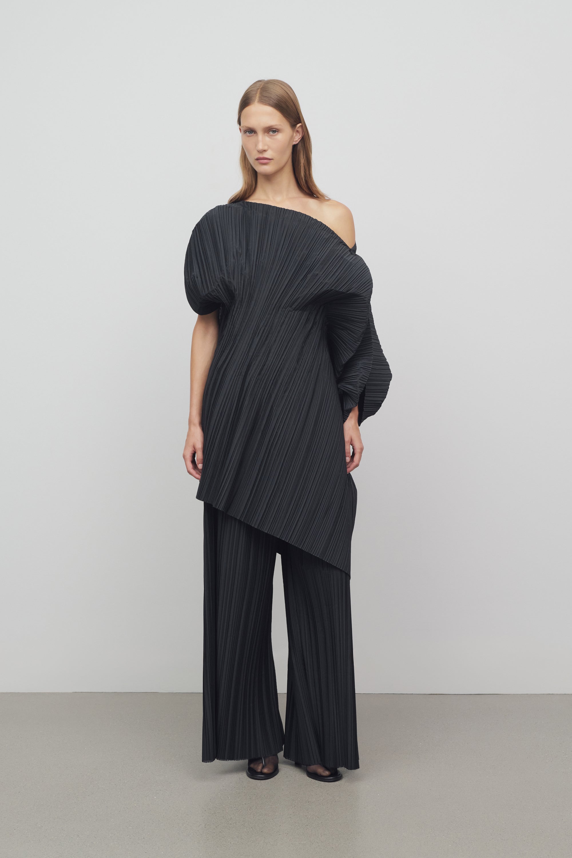 Gala Pant in Polyester and Wool、mySite、aoinhome