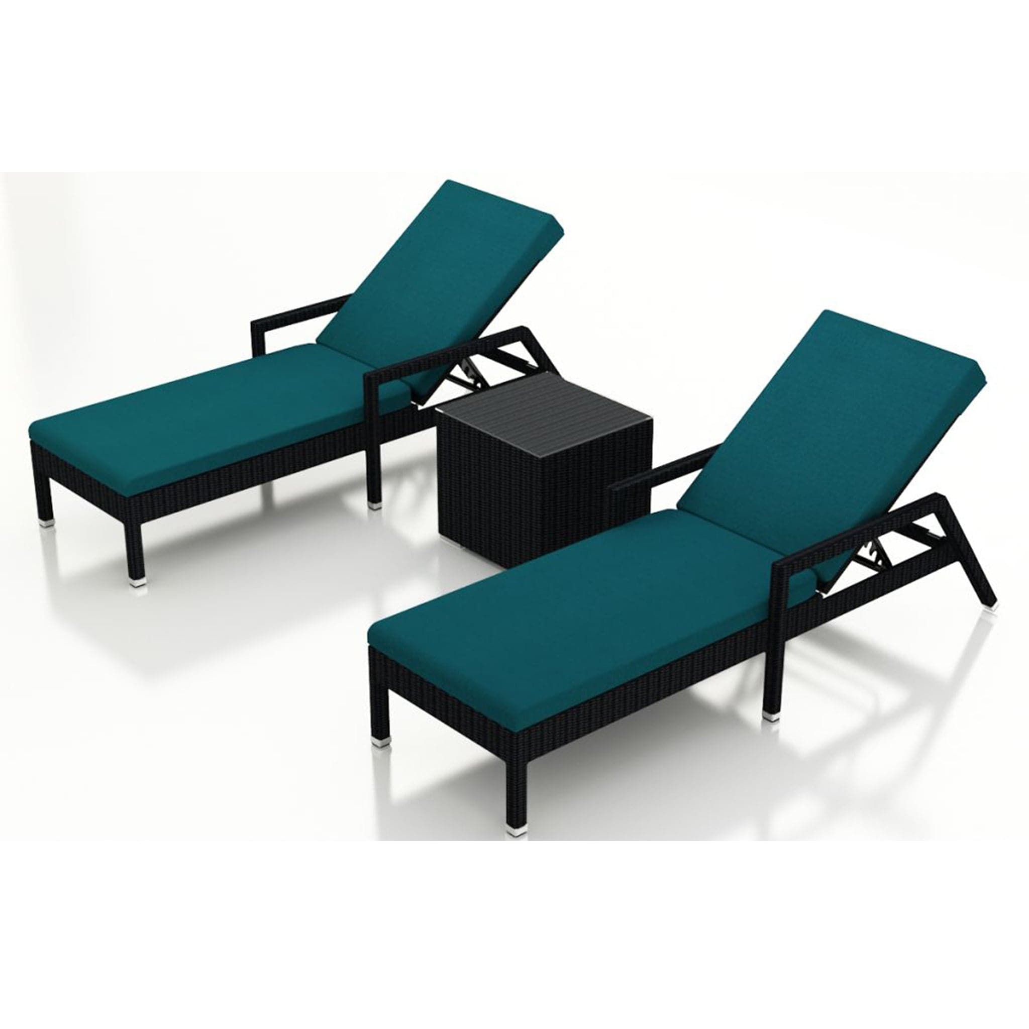 Urbana 3 Piece Reclining Chaise Lounge Set、mySite、neckold