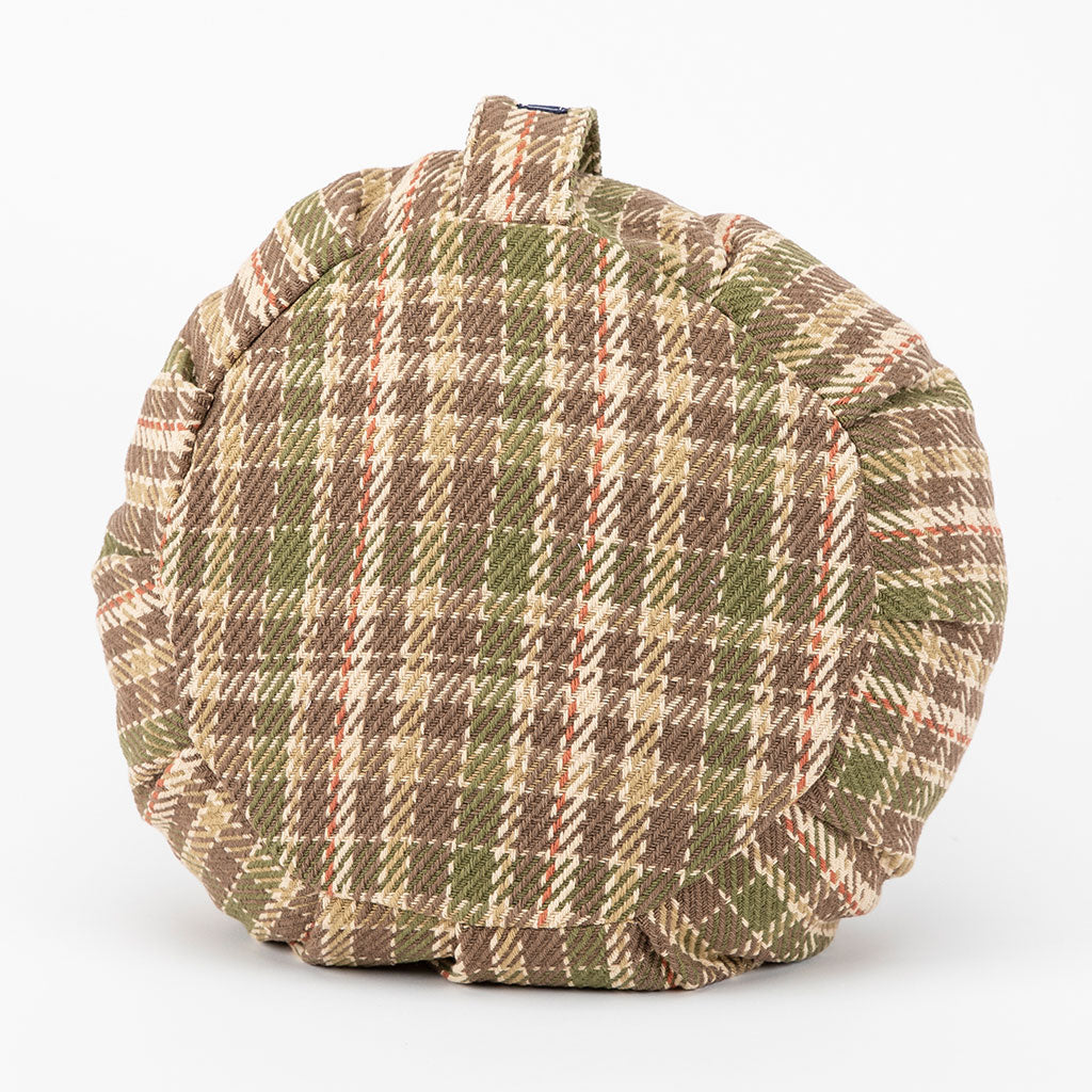 Vintage Tartan Buckwheat Hull Zafu、mySite、topwebapps