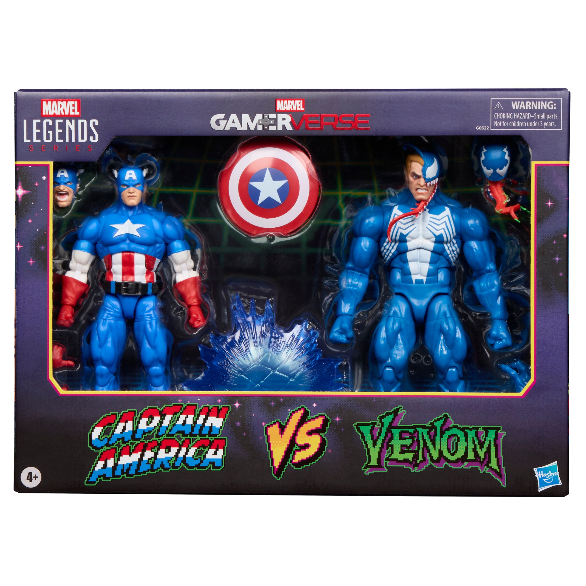 Marvel Legends Series Gamerverse Captain America vs Venom、mySite、hgirdovlk