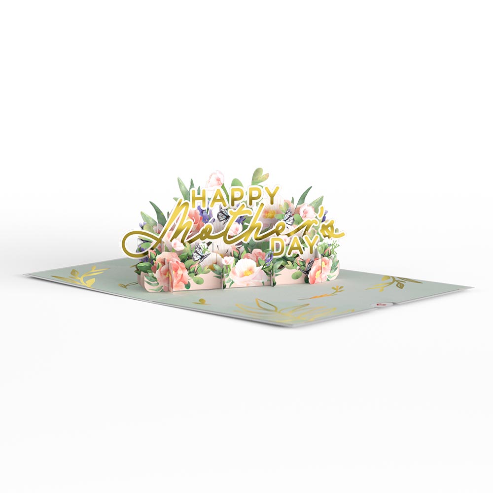 Mother’s Day Peonies Pop-Up Card、mySite、solidvoid