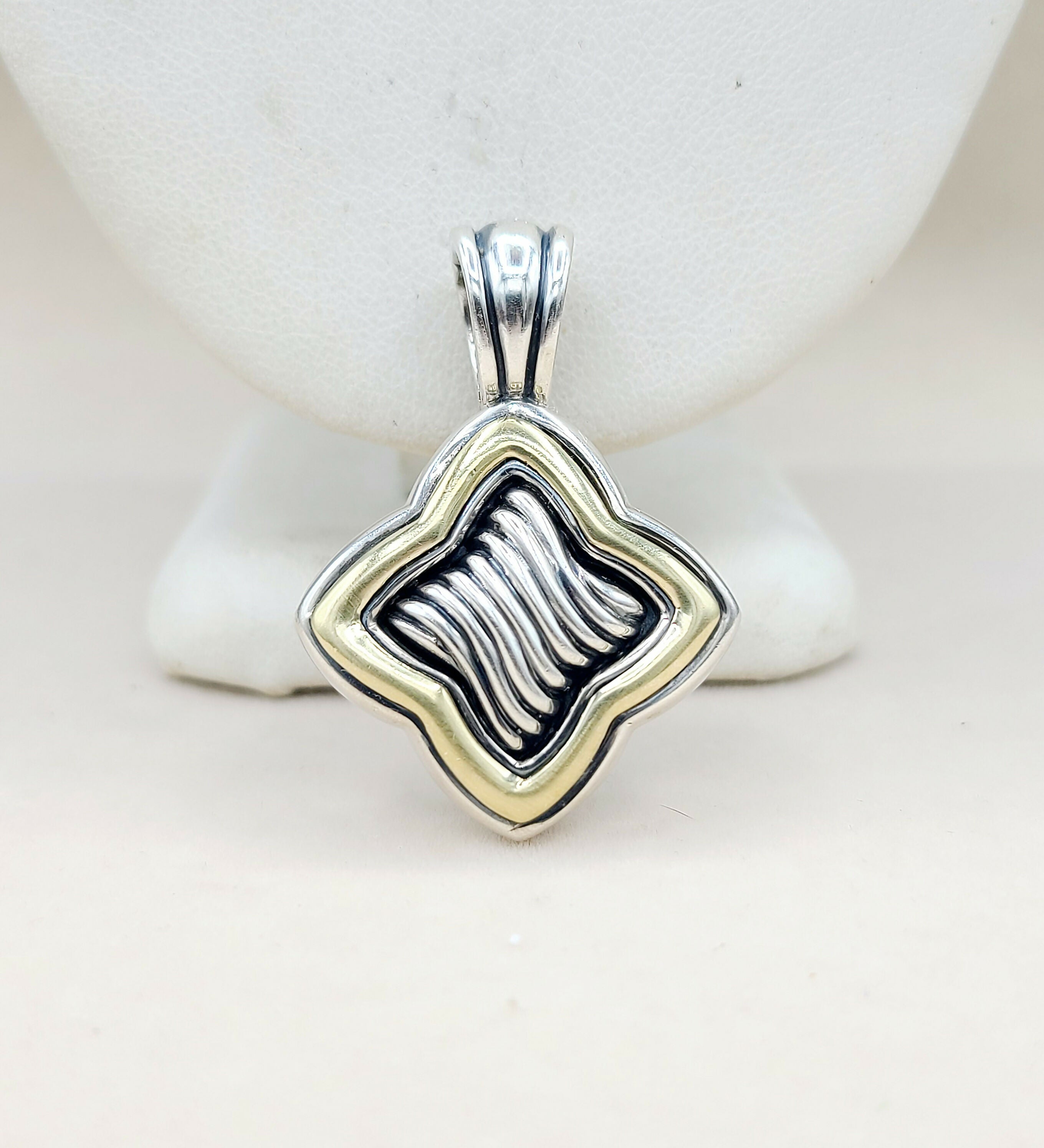 David Yurman Quatrefoil Thoroughbred Pendant Large、mySite、hinf8tx79