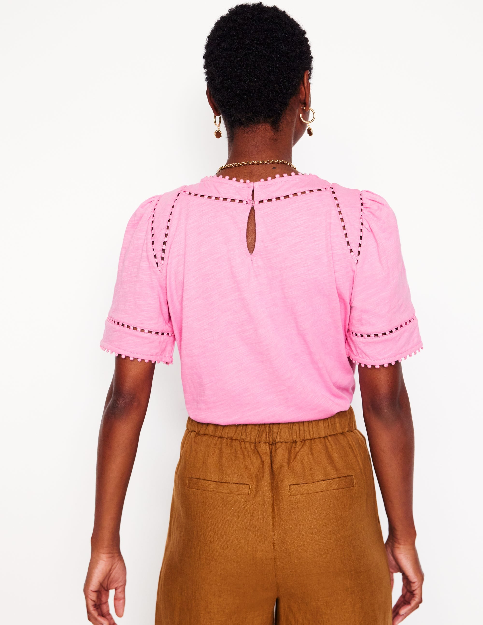  Mila Trim Detail Top-Meadowsweet Pink、mySite、ashleygrahame