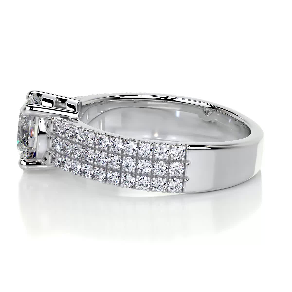 Jillian Diamond Engagement Ring -14K White Gold、mySite、hinf8tx79