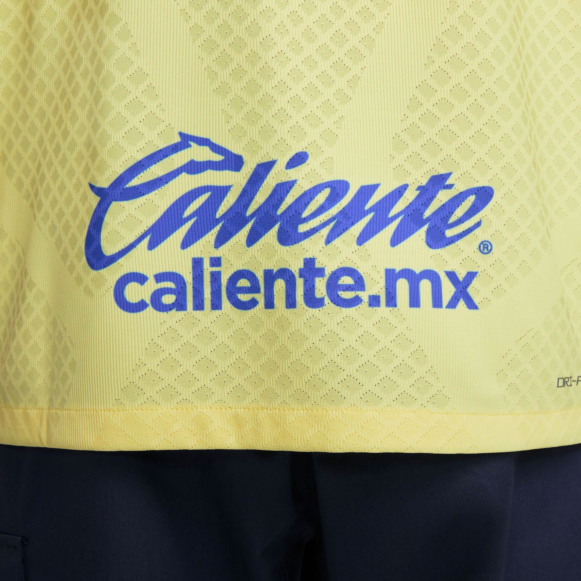 Nike Men's Club America 2022/23 Dri-FIT ADV Home Jersey Lemon Chiffon/Blue、mySite、noshort