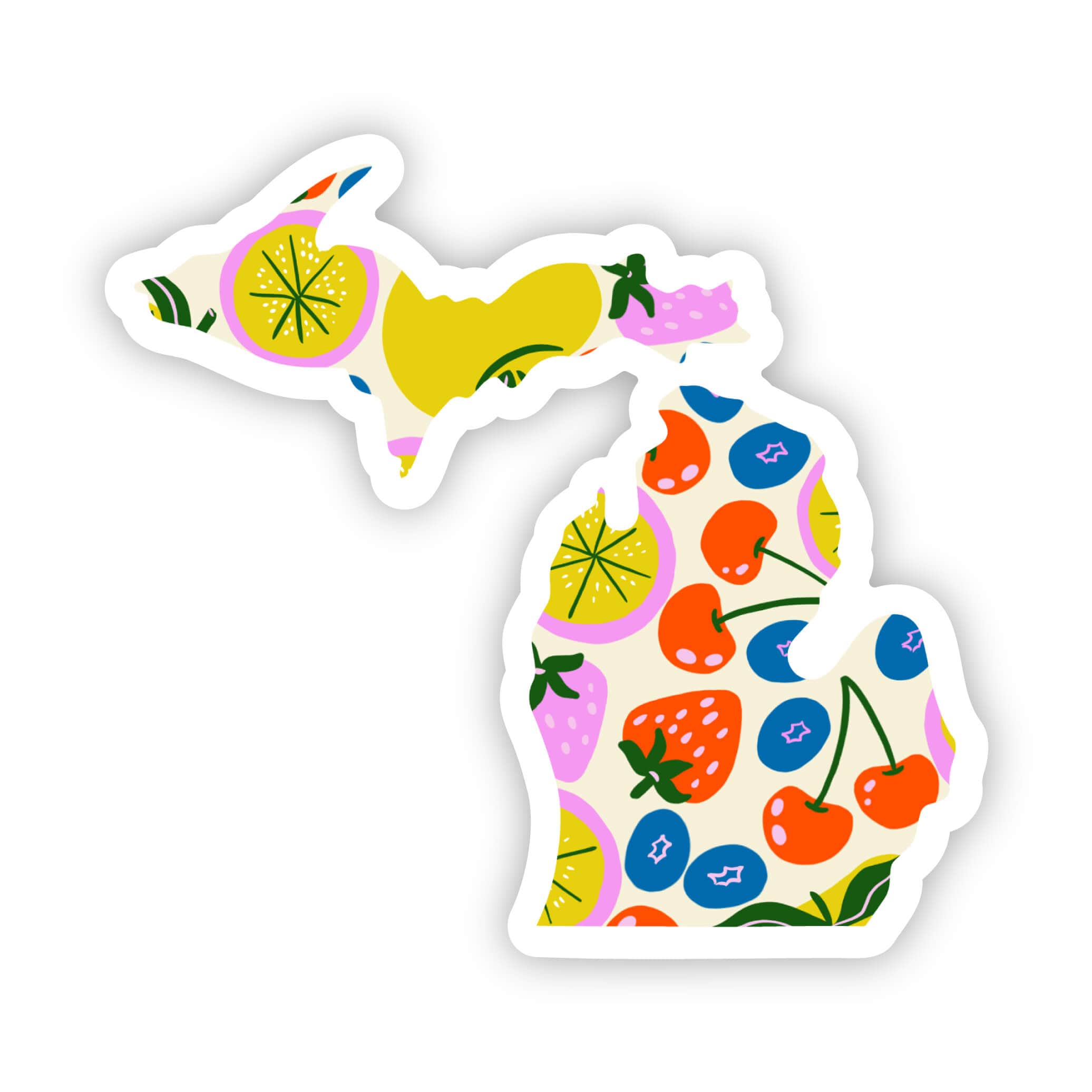  Michigan Sticker - Cute Fruits、mySite、elrpsem3k