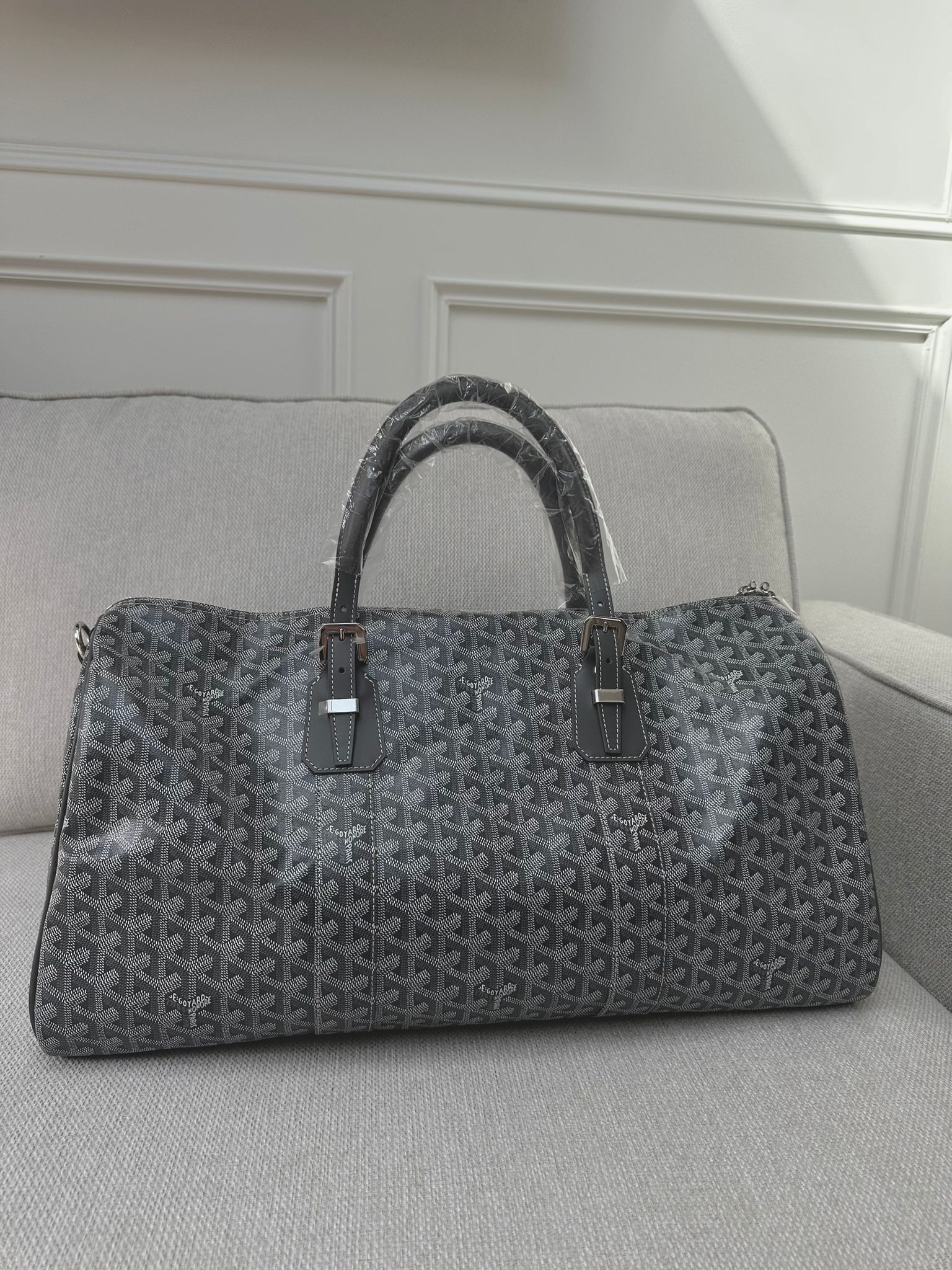 Goyard Boston 50 Duffle Bag (Grey)、mySite、garminoutage.com