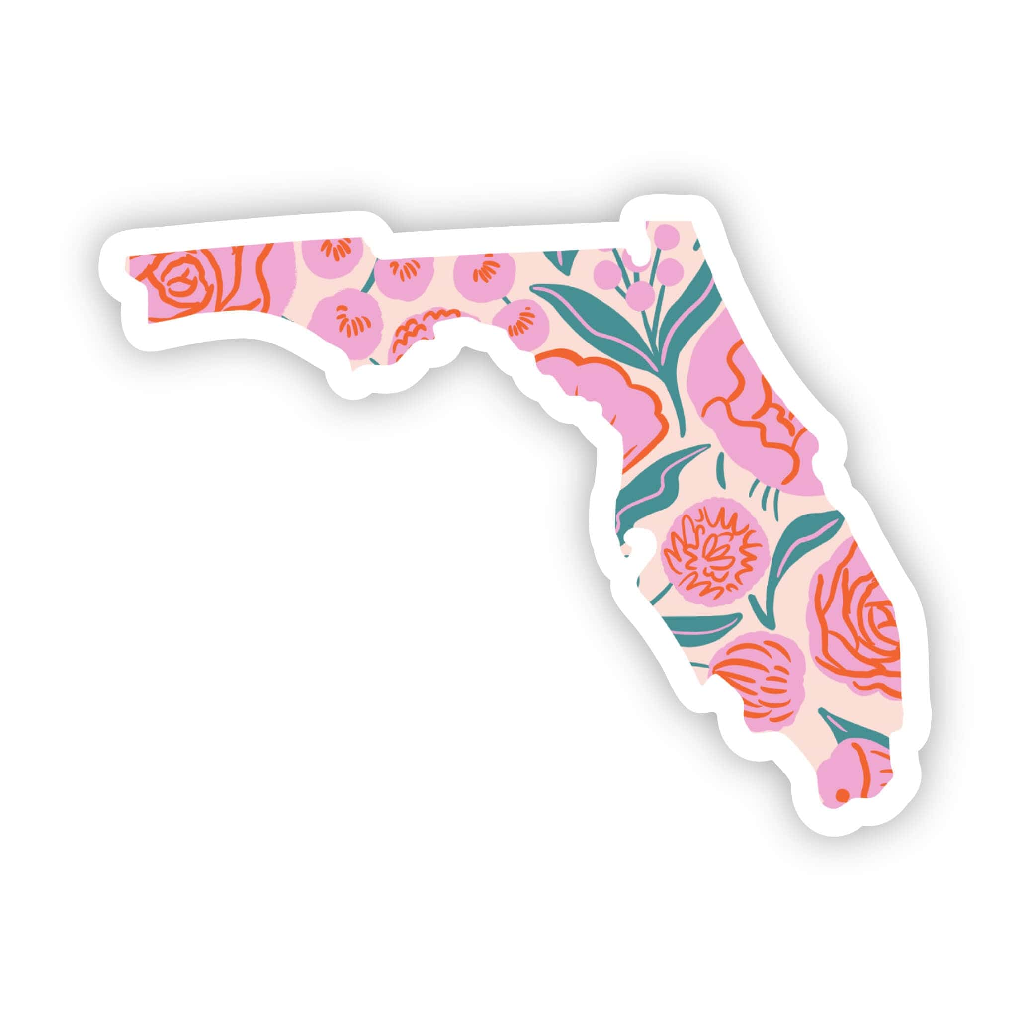  Florida Sticker - Elegant Floral、mySite、elrpsem3k