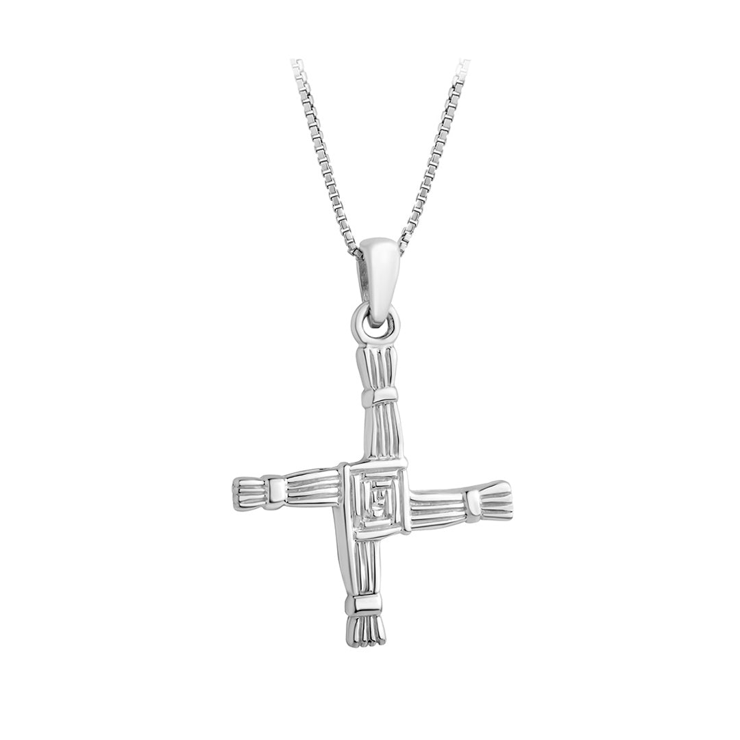 Silver St Brigids Cross Necklace、mySite、botmansion