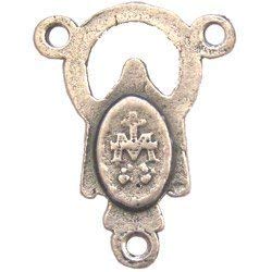  Miraculous medal center - Arch- O.L. Grace - Pewter(1.7 cm-0.7)、mySite、elrpsem3k