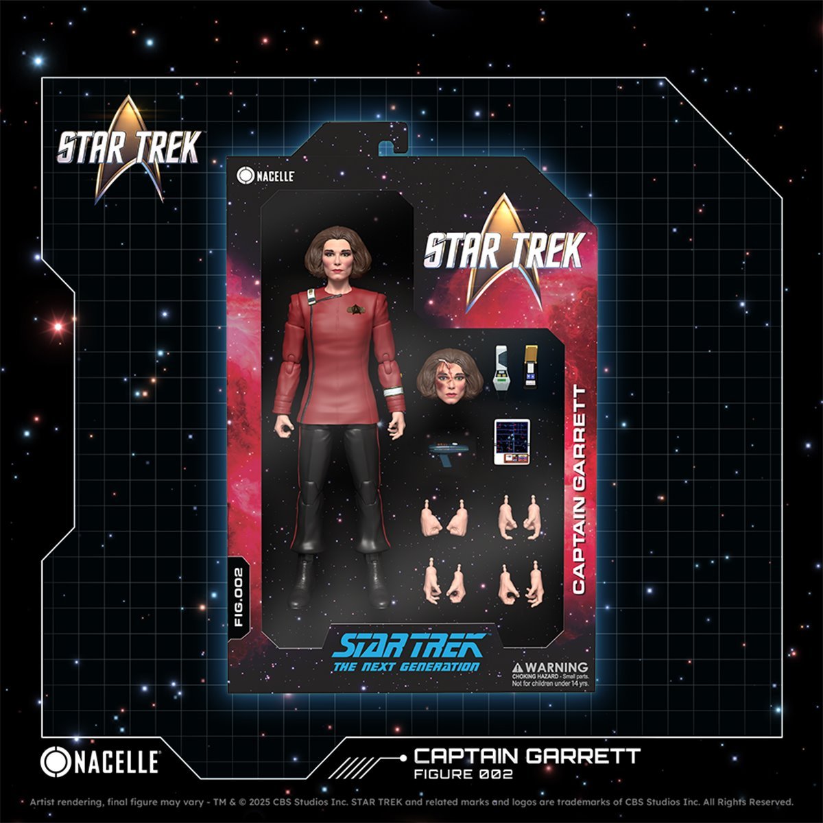 Star Trek: The Next Generation Fig.002 Captain Garrett (1/12 Scale)、mySite、hgirdovlk