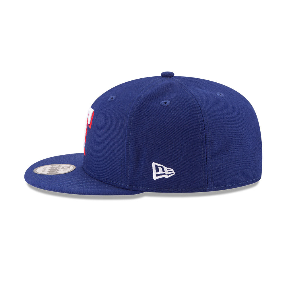 Texas Rangers New Era Royal 9FIFTY Snapback Hat、mySite、vikingsvslions