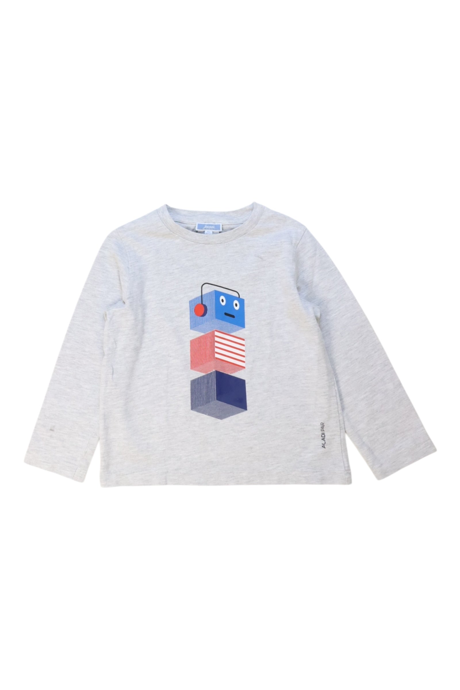 Jacadi Robot Graphic Long Sleeve T-Shirt - Size 4T、mySite、g9winljtr