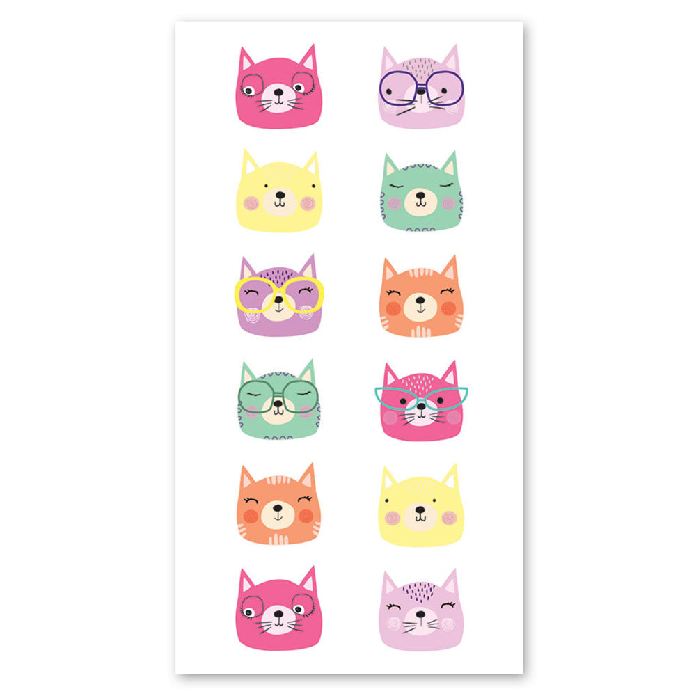  Cat Faces Stickers、mySite、ghnorth