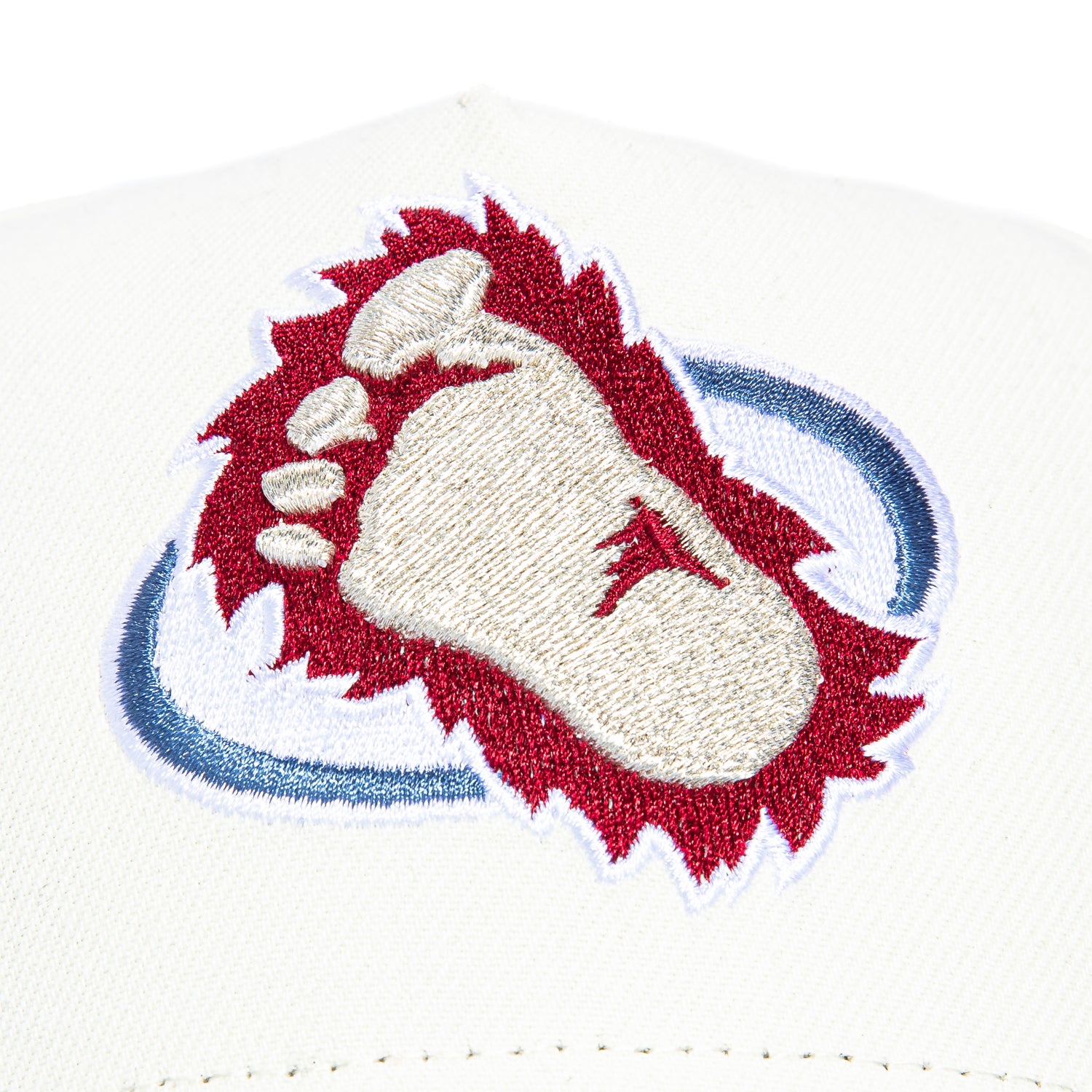 New Era 9Forty A-Frame White Dome Colorado Avalanche Snapback Hat - White, Indigo、mySite、vikingsvslions