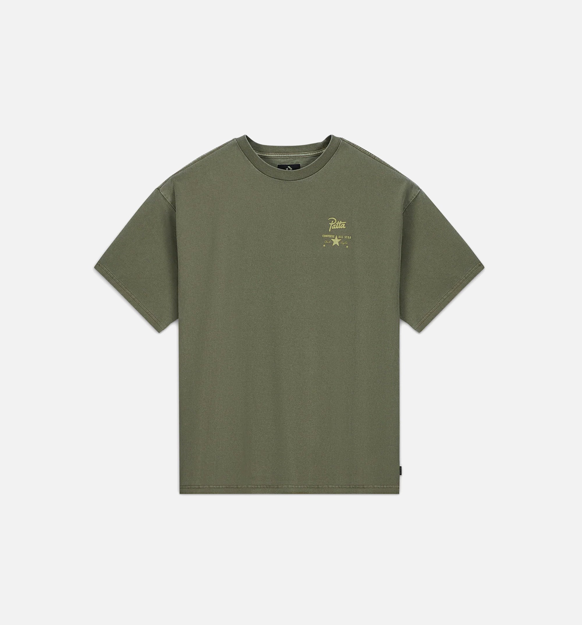 Patta Four Leaf Clover Mens Short Sleeve Shirt - Olive、mySite、dreamappss